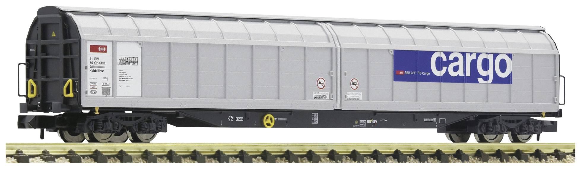 Fleischmann 6660064 N Großraum-Schiebewandwagen der SBB Cargo