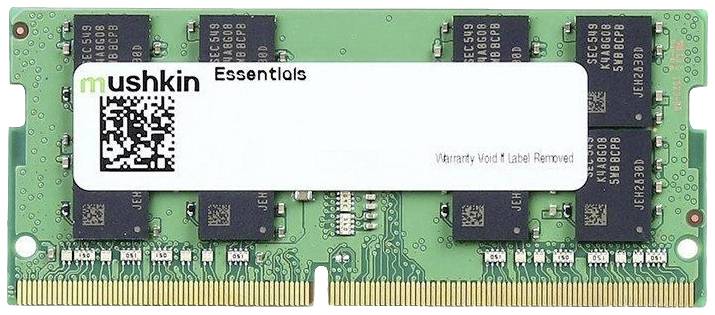 Mushkin Essentials PC-Arbeitsspeicher Modul DDR4 32GB 1 x 32GB Non-ECC 3200MHz 260pin SO-DIMM CL22 MES4S320NF32G