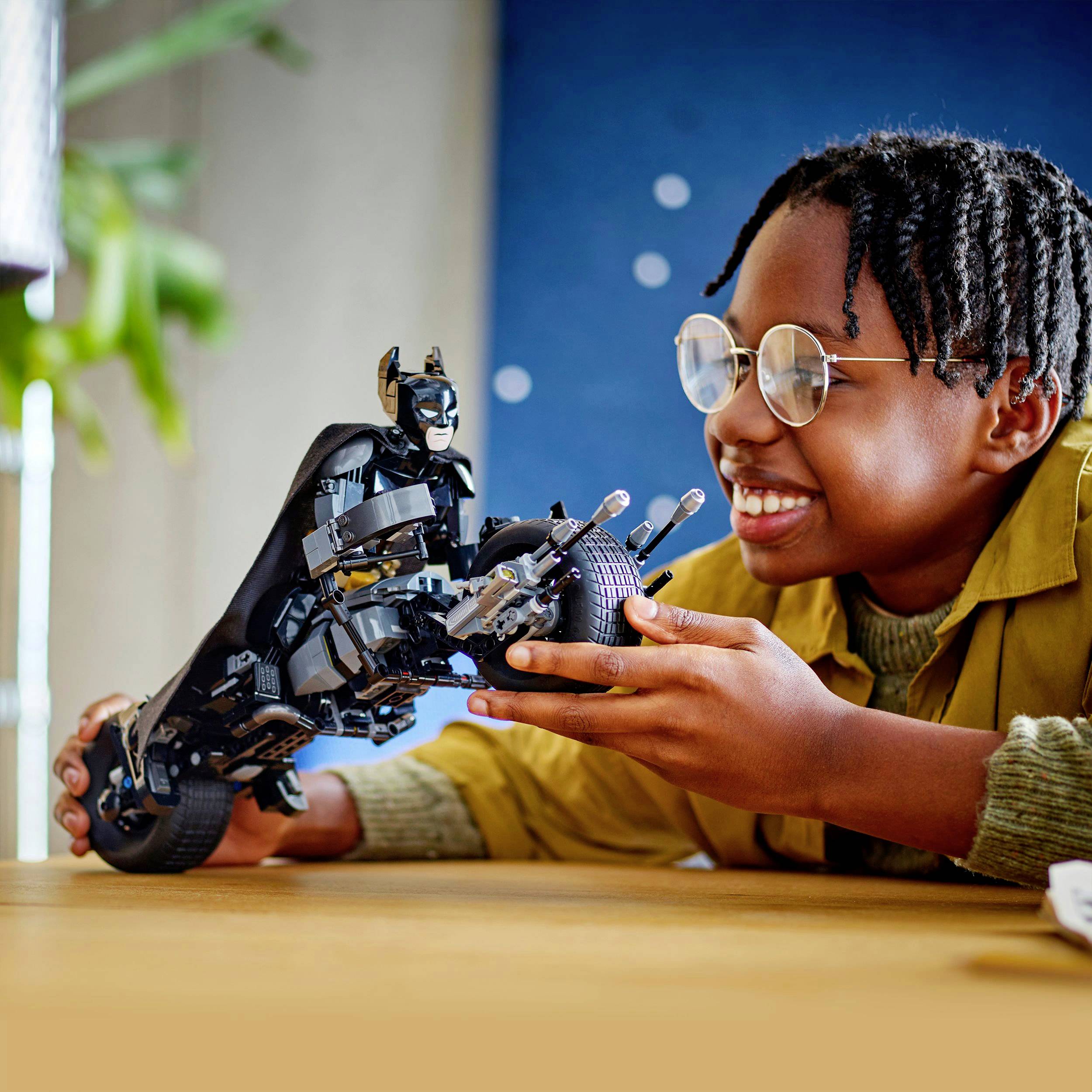 76273 LEGO® DC COMICS SUPER HEROES Batman™ Baufigur mit dem Batpod