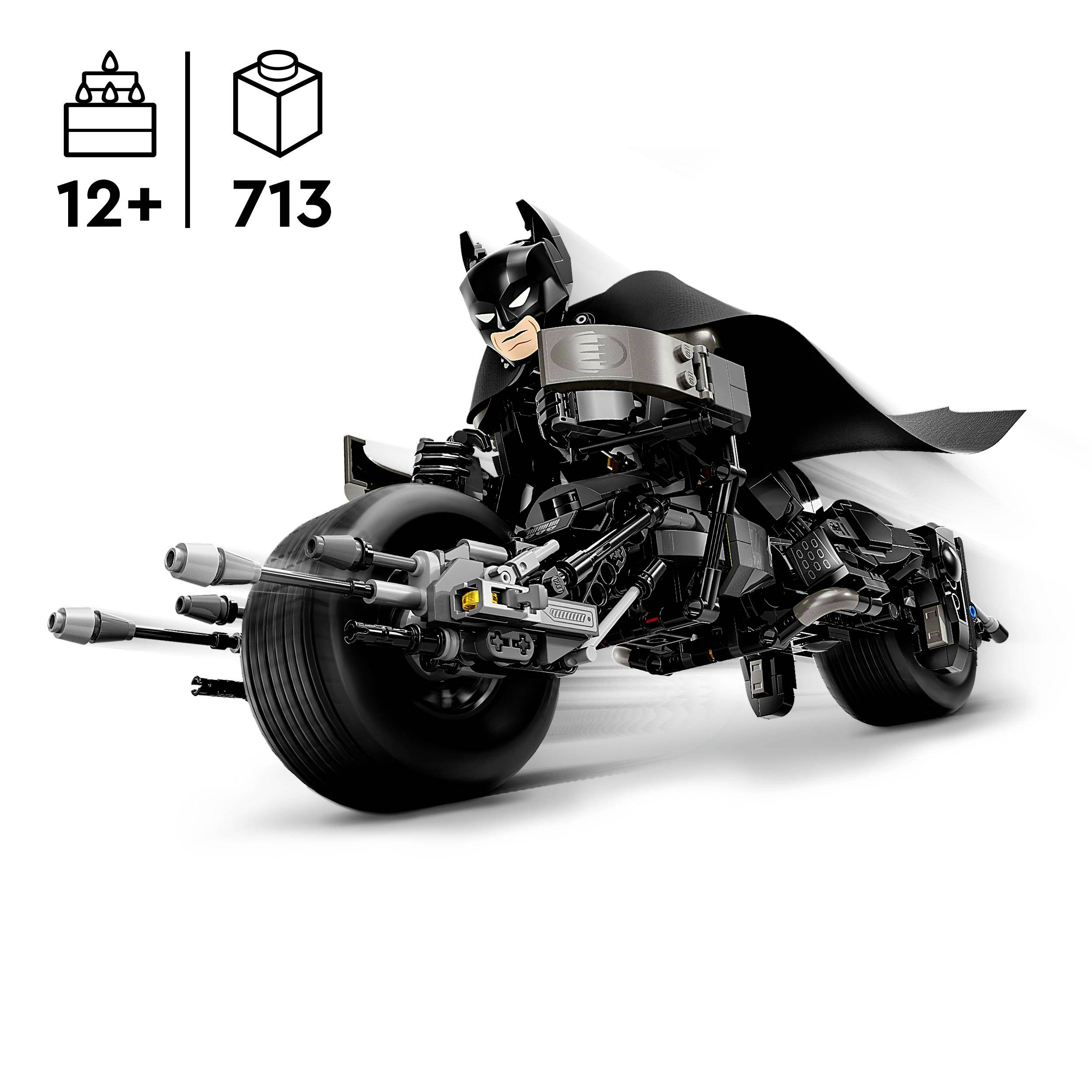 76273 LEGO® DC COMICS SUPER HEROES Batman™ Baufigur mit dem Batpod