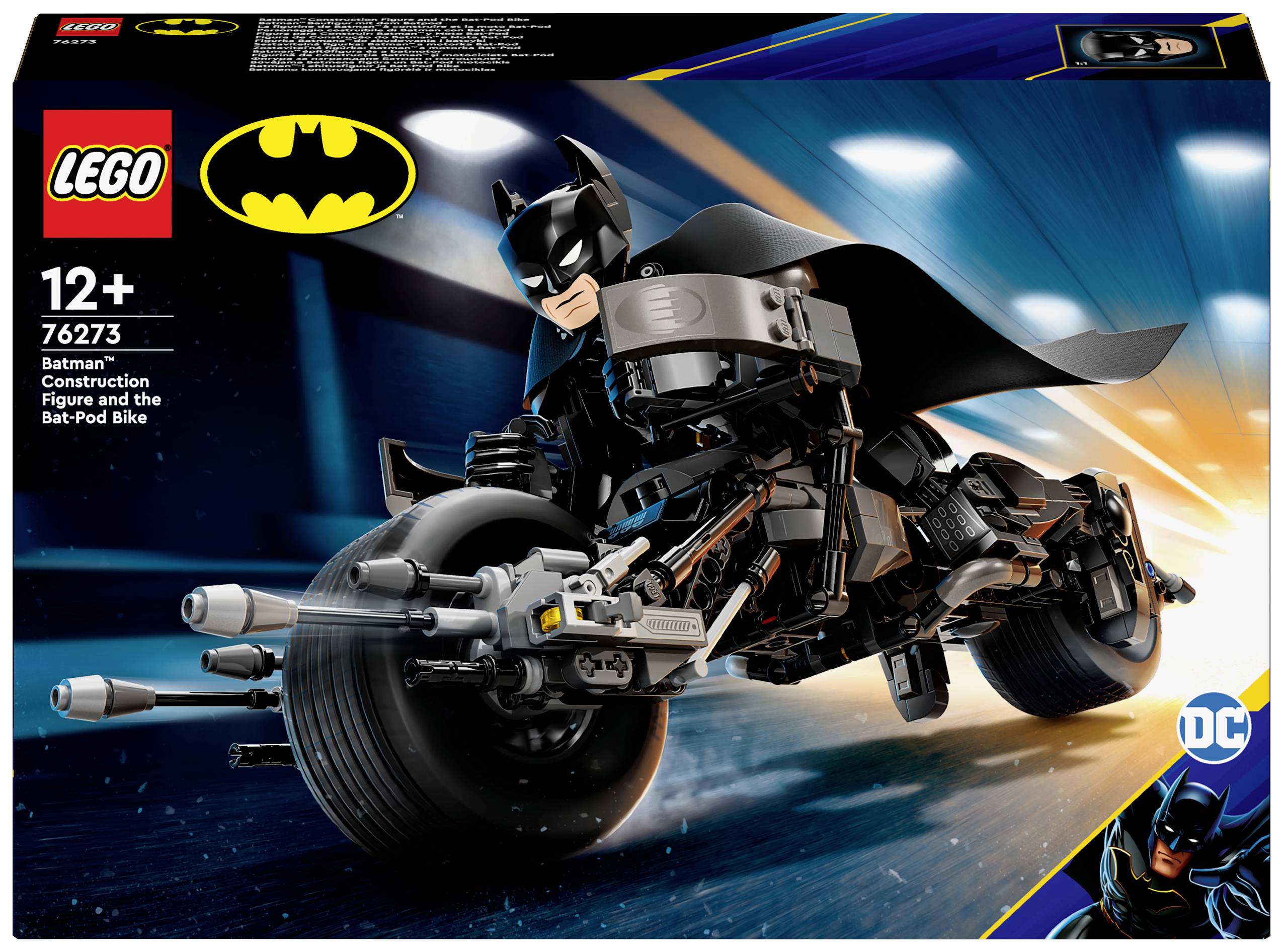 76273 LEGO® DC COMICS SUPER HEROES Batman™ Baufigur mit dem Batpod