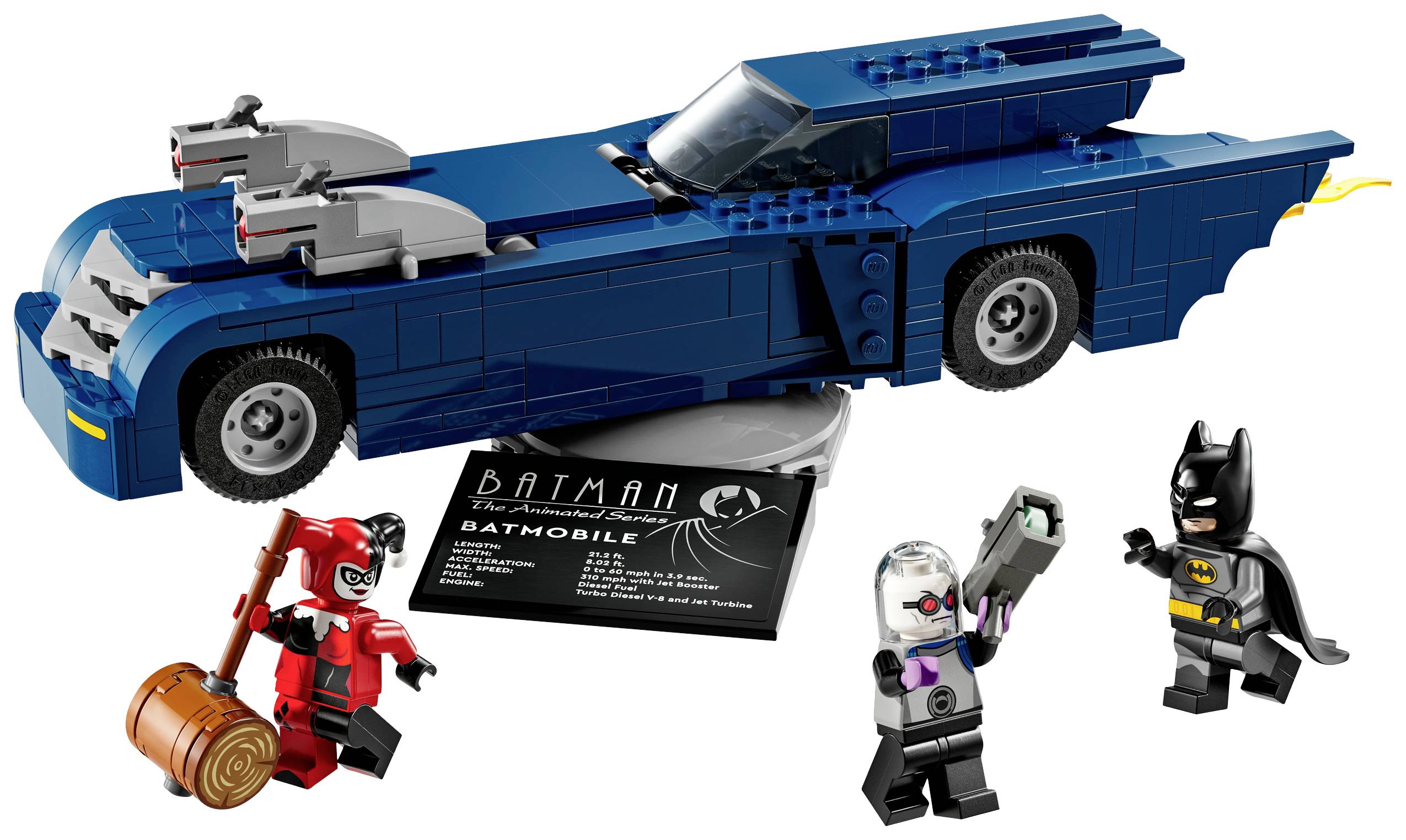 76274 LEGO® DC COMICS SUPER HEROES Batman™ im Batmobil™ vs. Harley Quinn™ und Mr. Freeze™