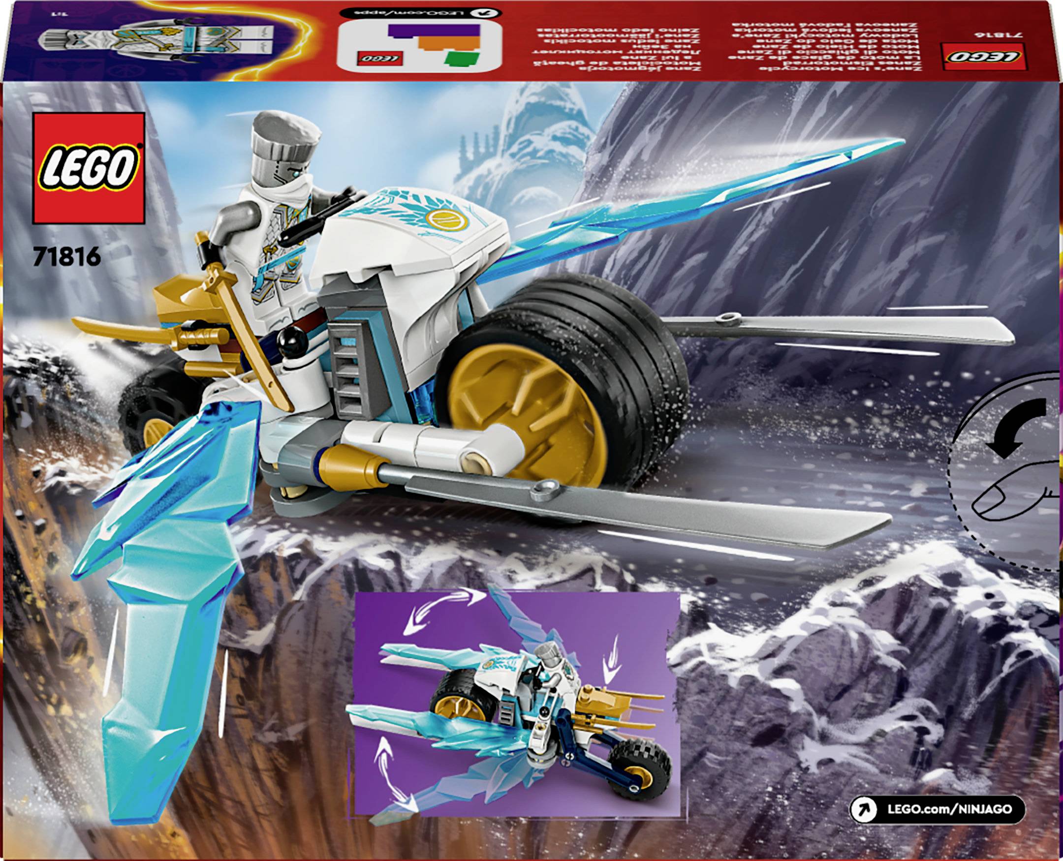 71816 LEGO® NINJAGO Zanes Eismotorrad