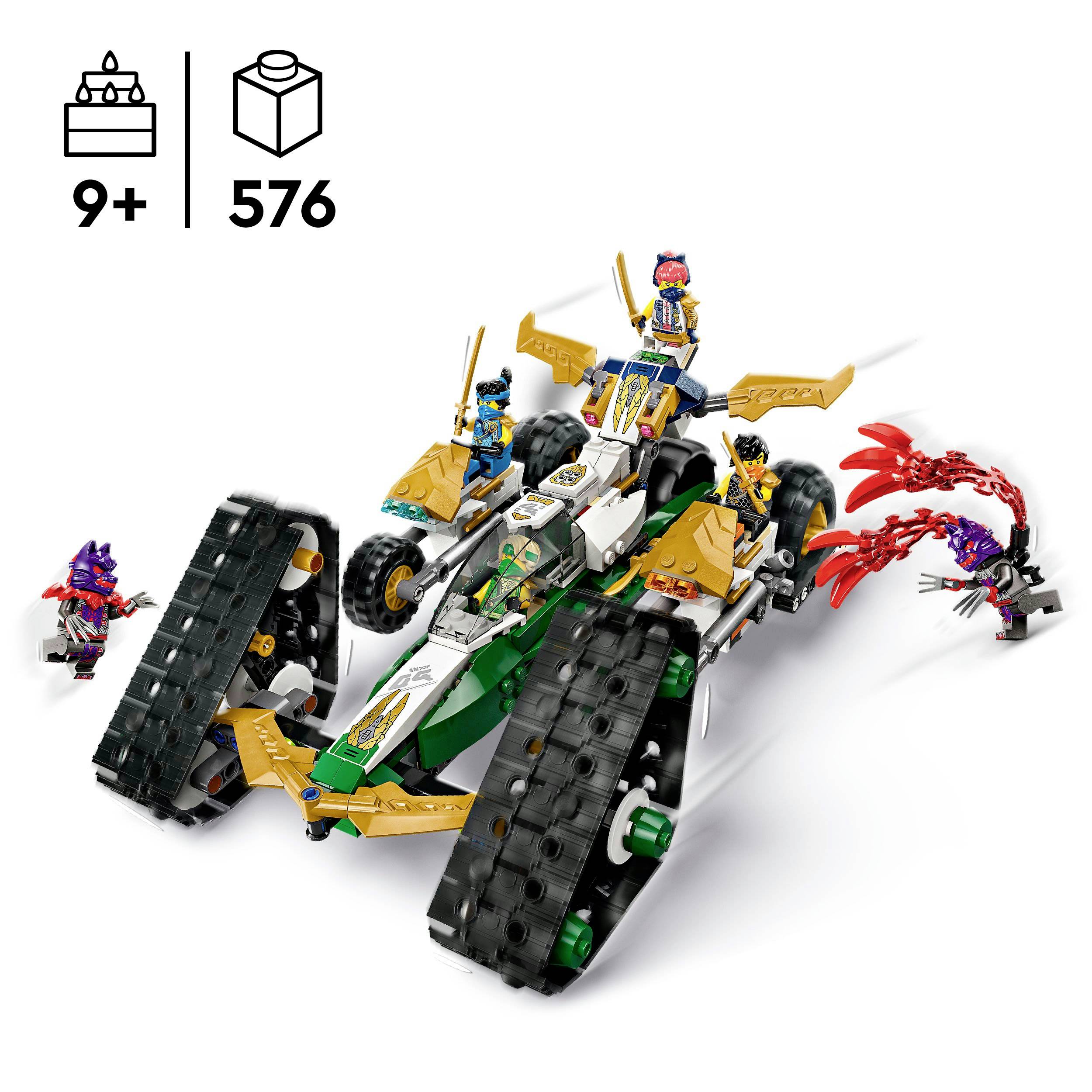 71820 LEGO® NINJAGO Kombi-Raupe des Ninja-Teams