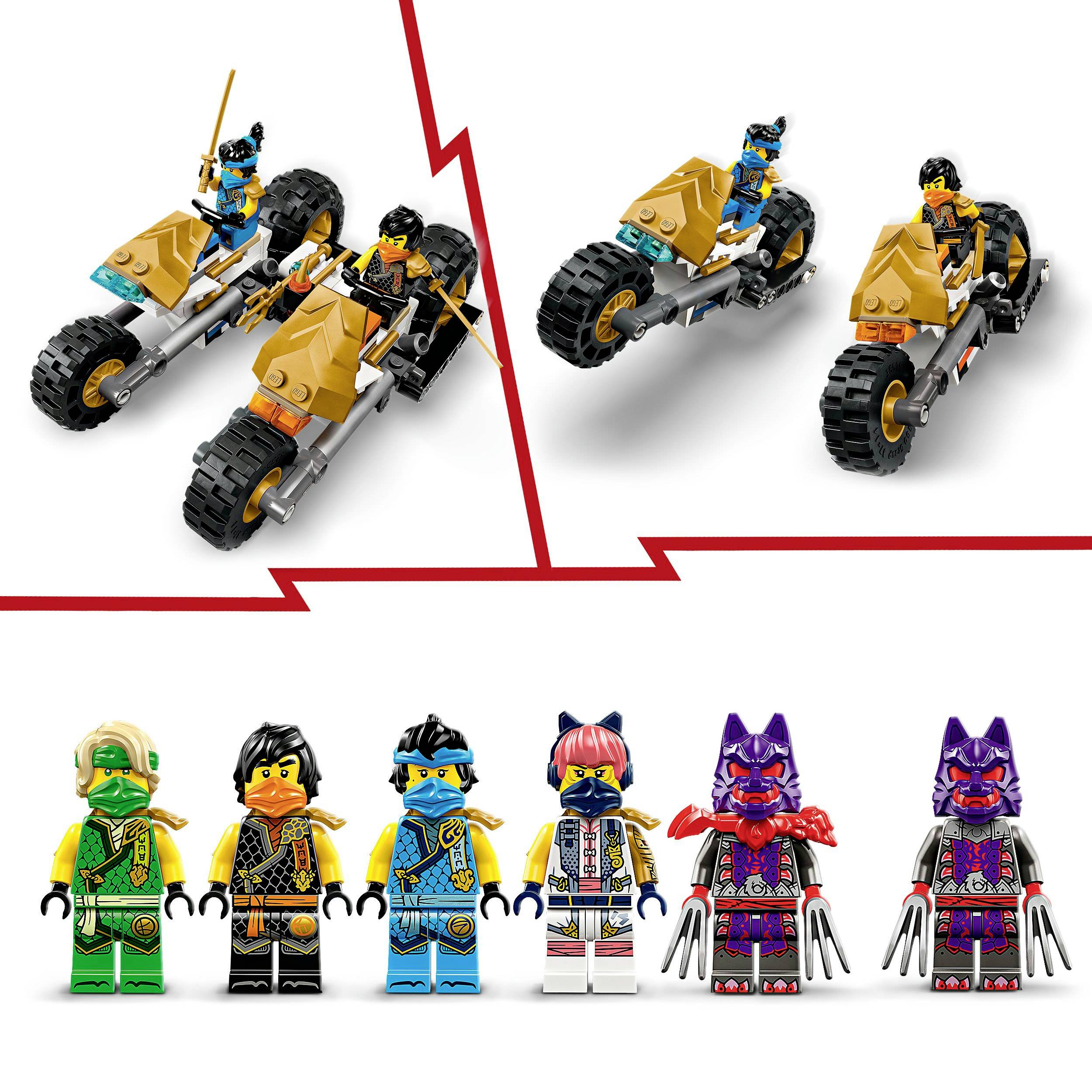 71820 LEGO® NINJAGO Kombi-Raupe des Ninja-Teams