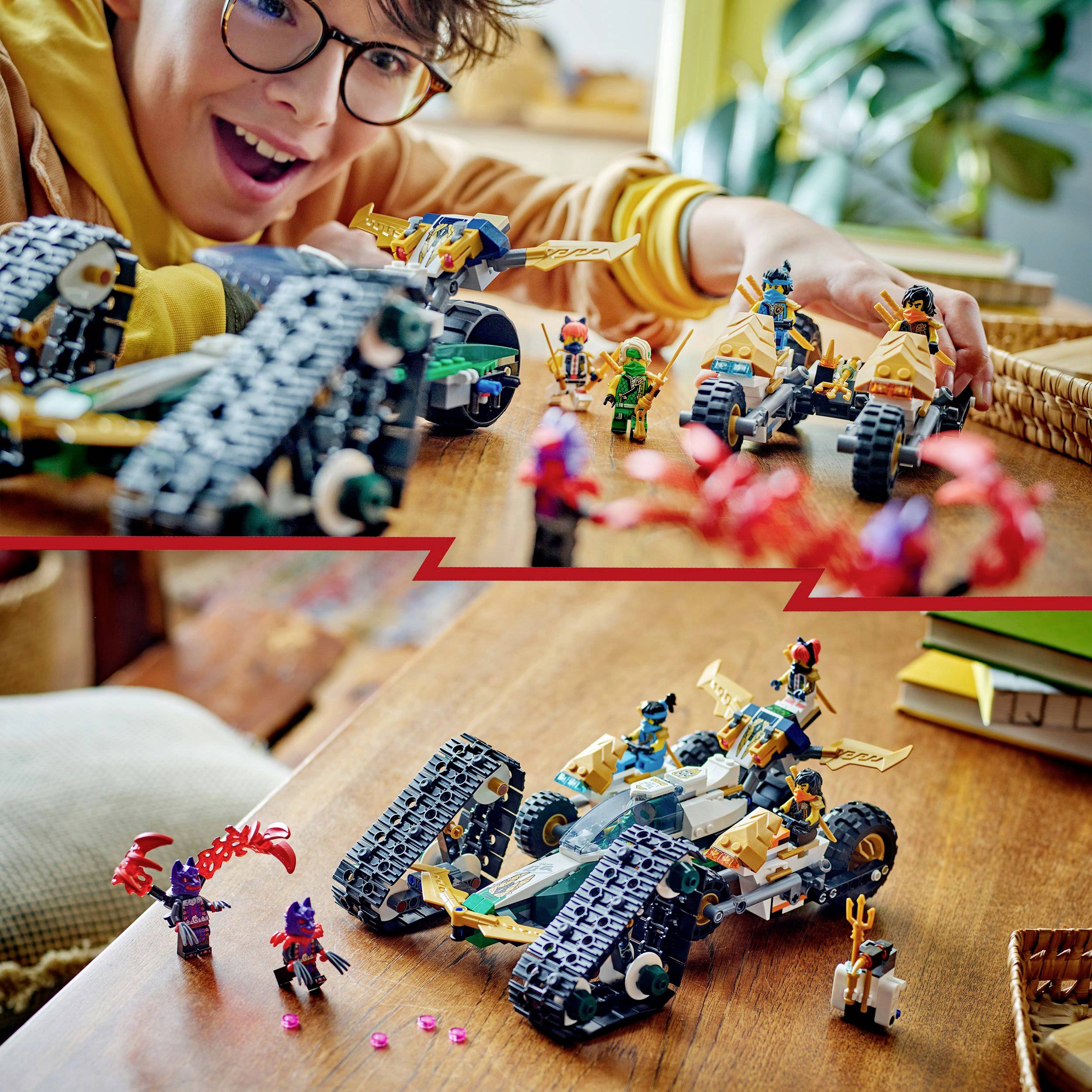 71820 LEGO® NINJAGO Kombi-Raupe des Ninja-Teams