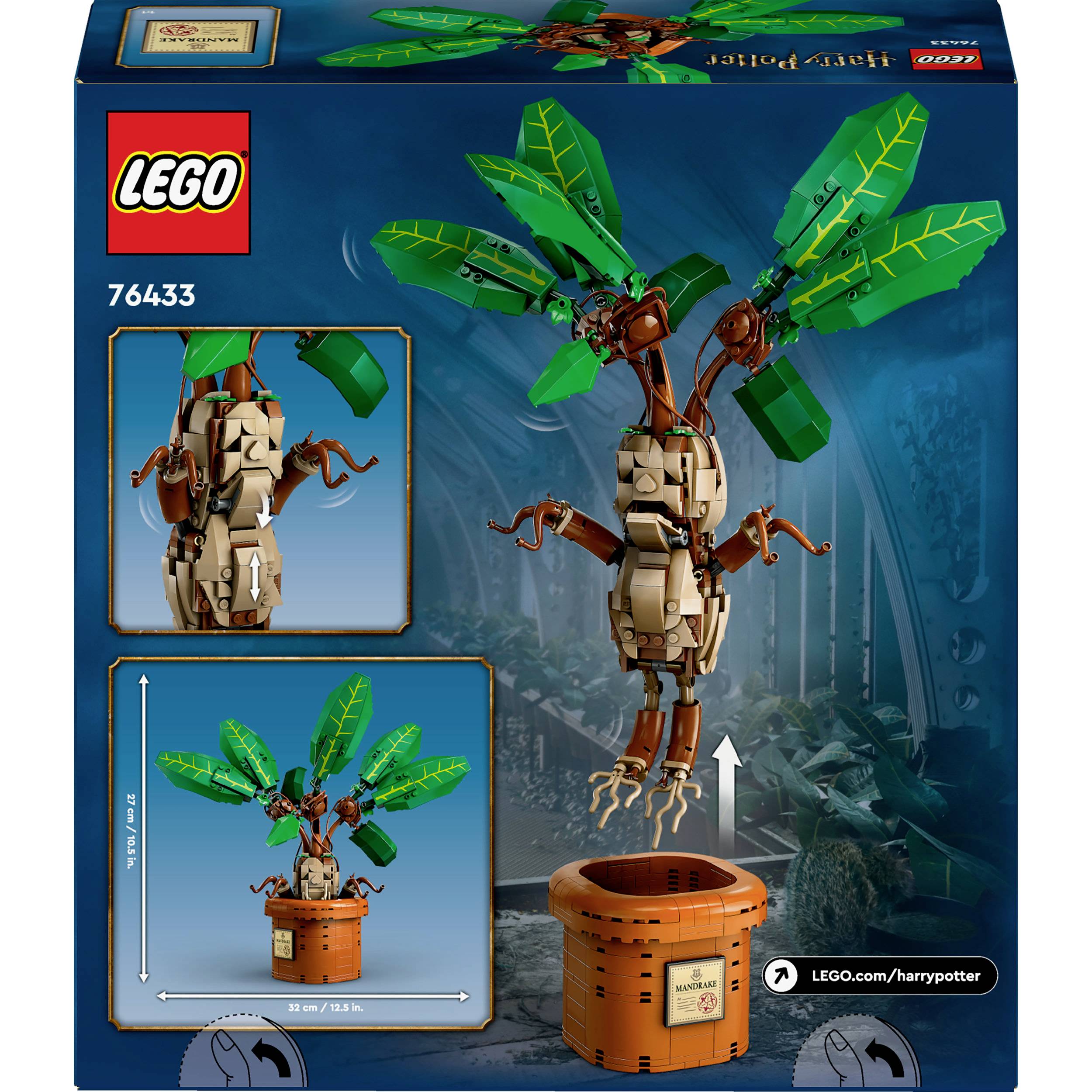 76433 LEGO® HARRY POTTER™ Zaubertrankpflanze: Alraune