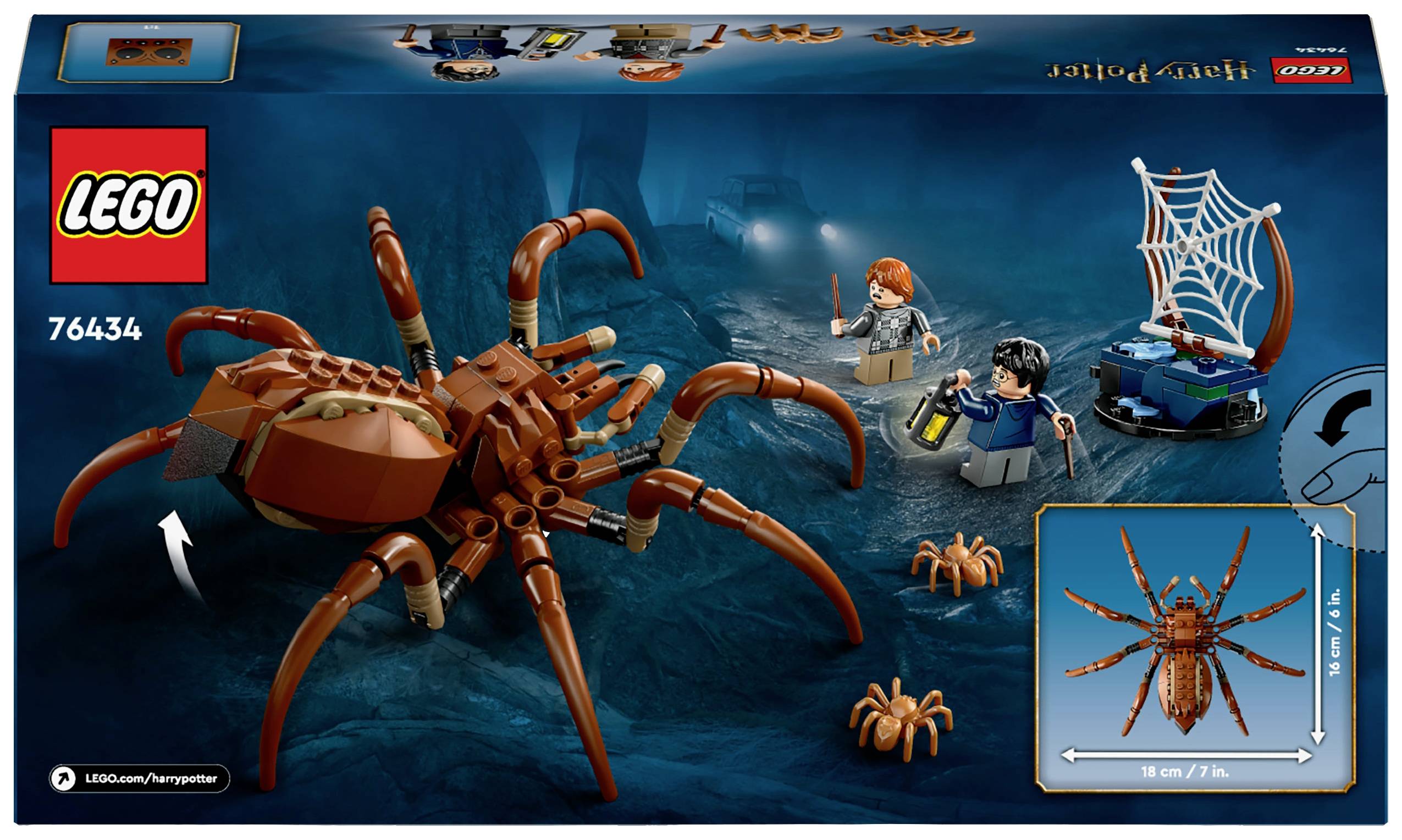 76434 LEGO® HARRY POTTER™ Aragog im Verbotenen Wald™