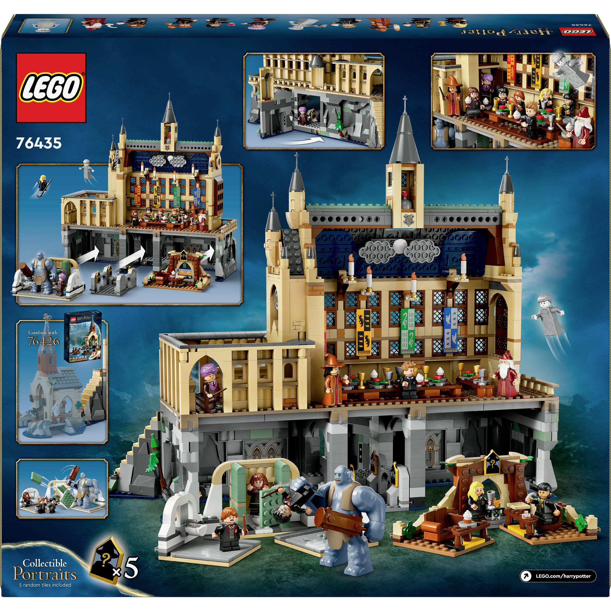 76435 LEGO® HARRY POTTER™ Schloss Hogwarts™: Die Große Halle