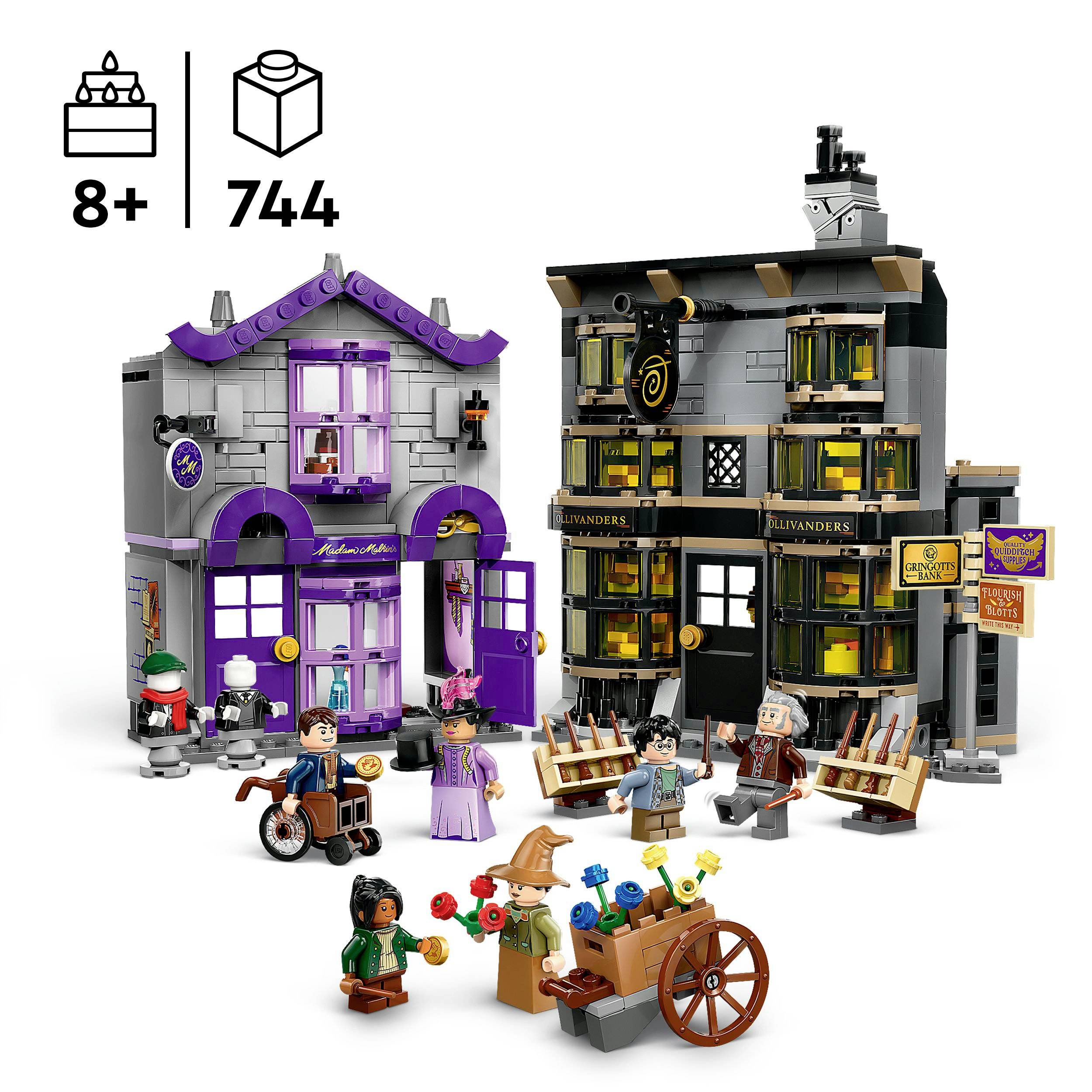 76439 LEGO® HARRY POTTER™ Ollivanders™ & Madam Malkins Anzüge