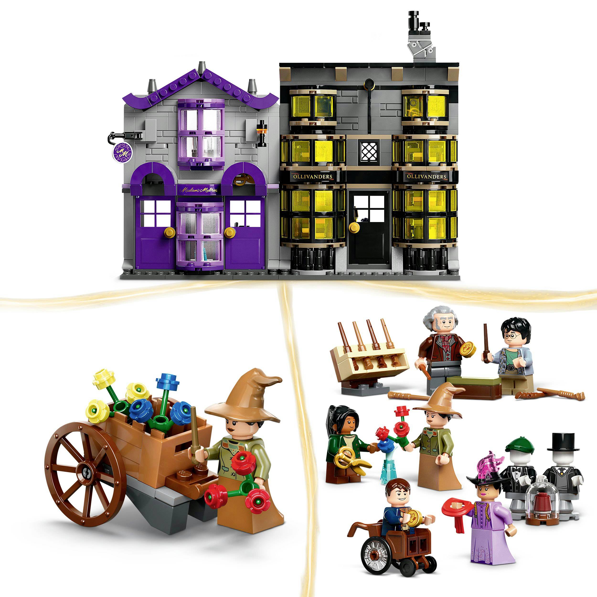 76439 LEGO® HARRY POTTER™ Ollivanders™ & Madam Malkins Anzüge