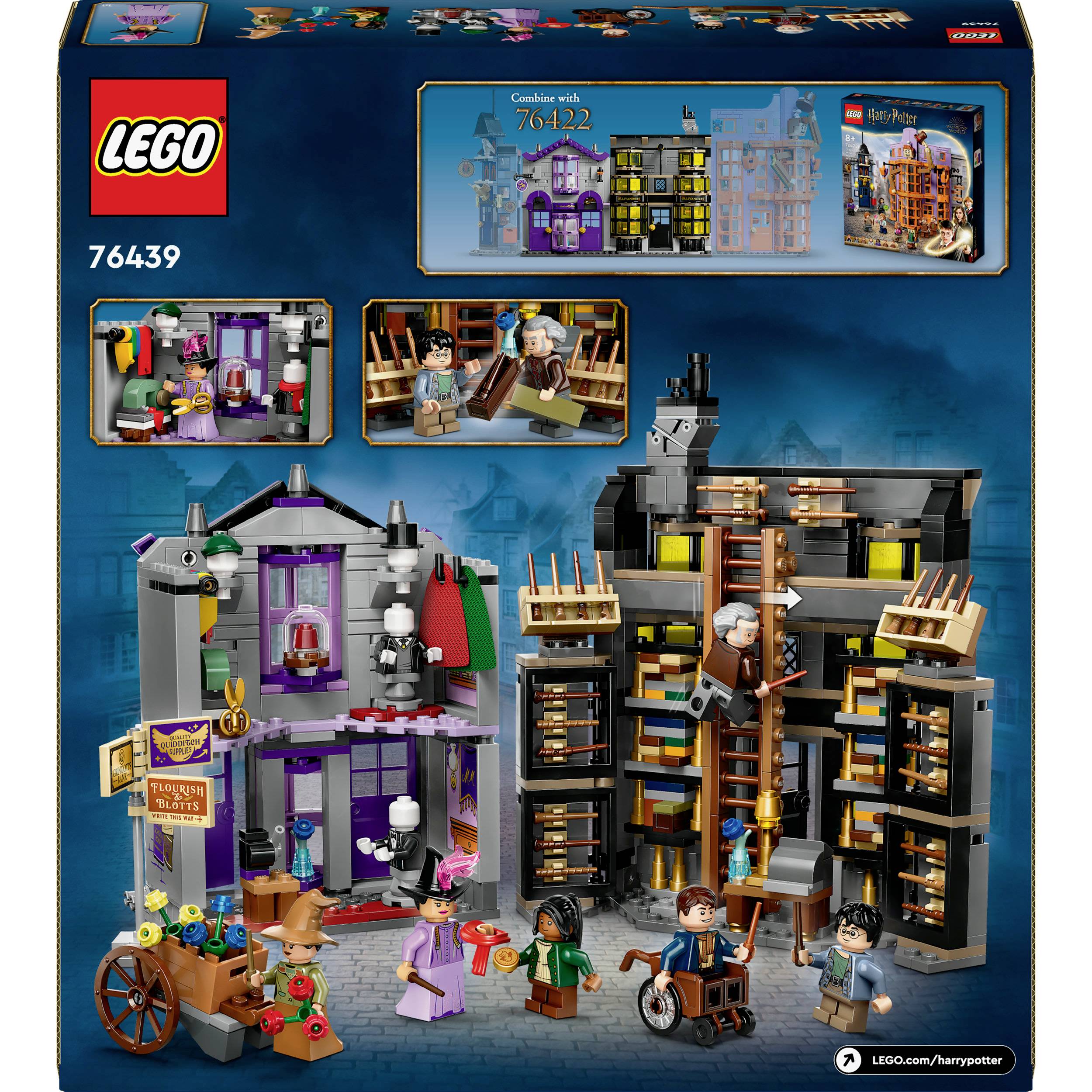 76439 LEGO® HARRY POTTER™ Ollivanders™ & Madam Malkins Anzüge