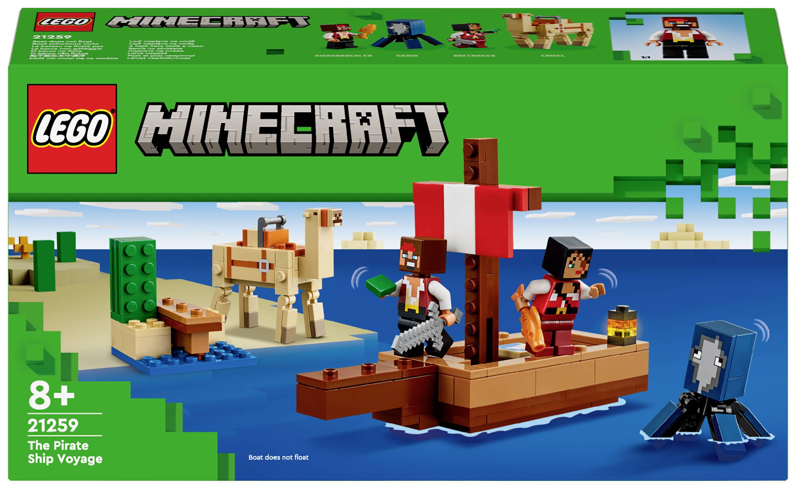 21259 LEGO® MINECRAFT Die Piratenschiffreise