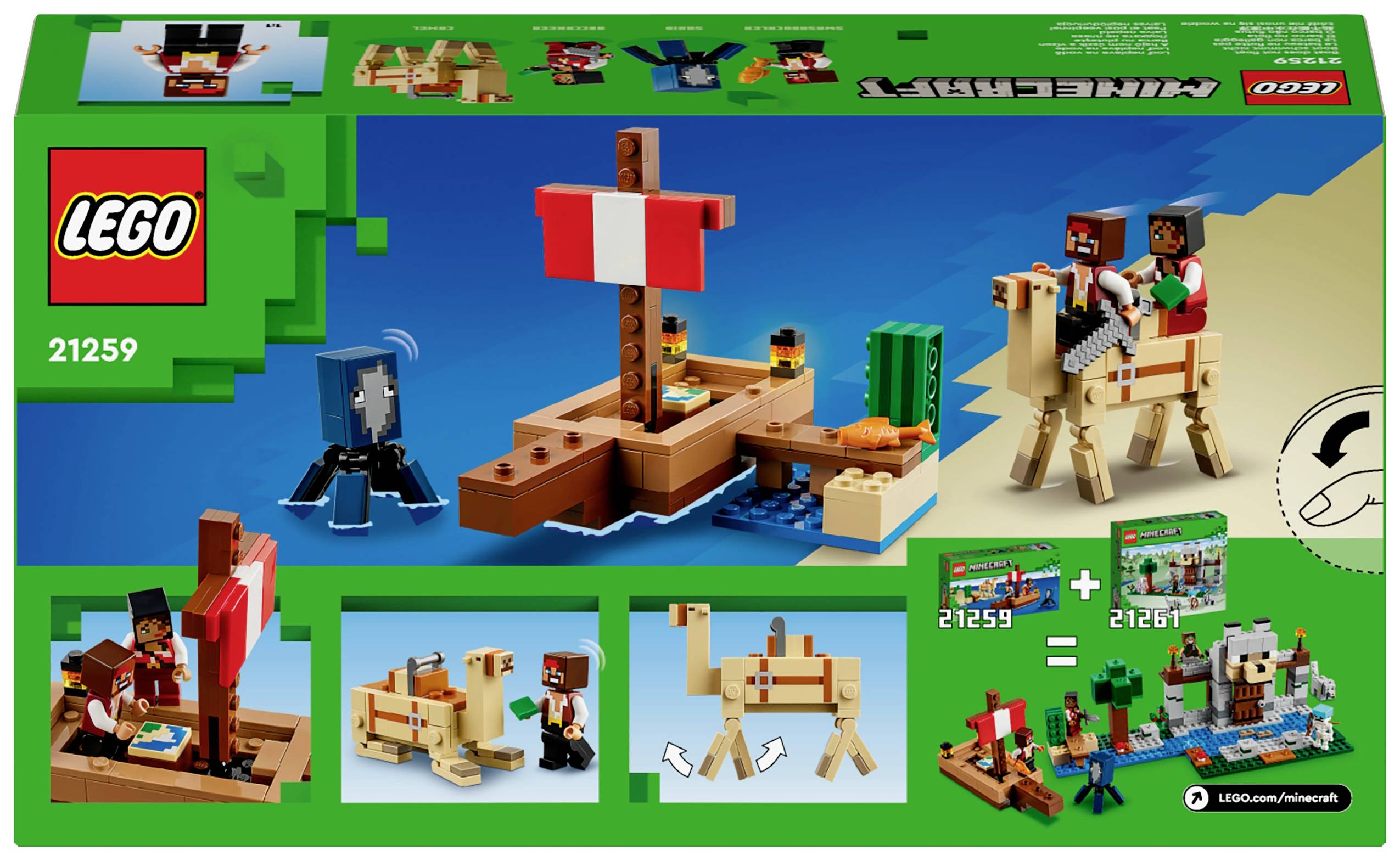 21259 LEGO® MINECRAFT Die Piratenschiffreise