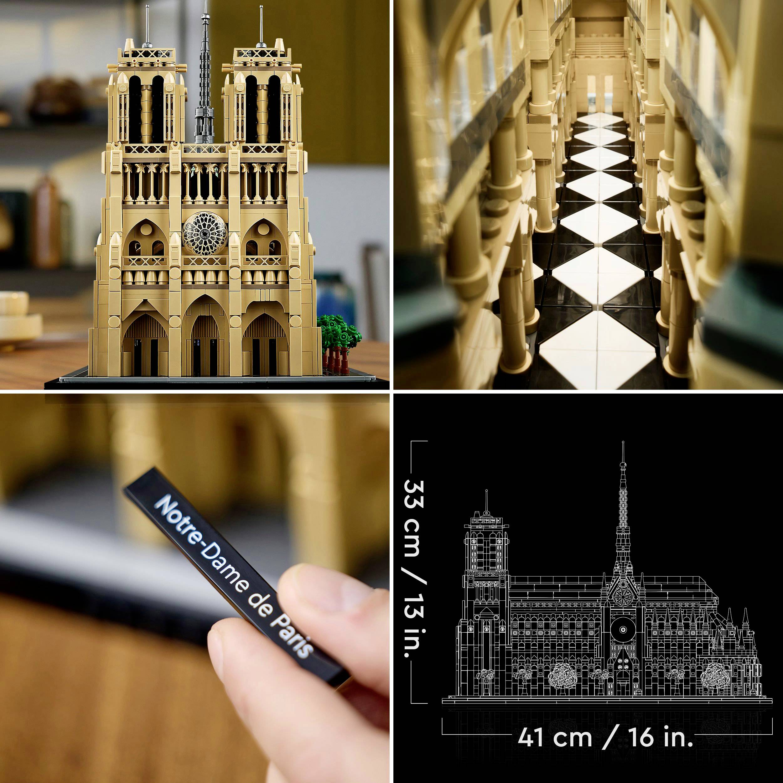 21061 LEGO® ARCHITECTURE Notre-Dame de Paris