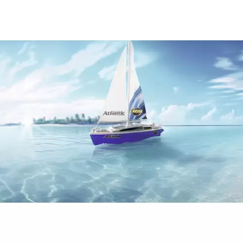Carson Modellsport Atlantic RC Segelboot RtR 383 mm Carson Modellsport Atlantic RC Segelboot RtR 383 mm