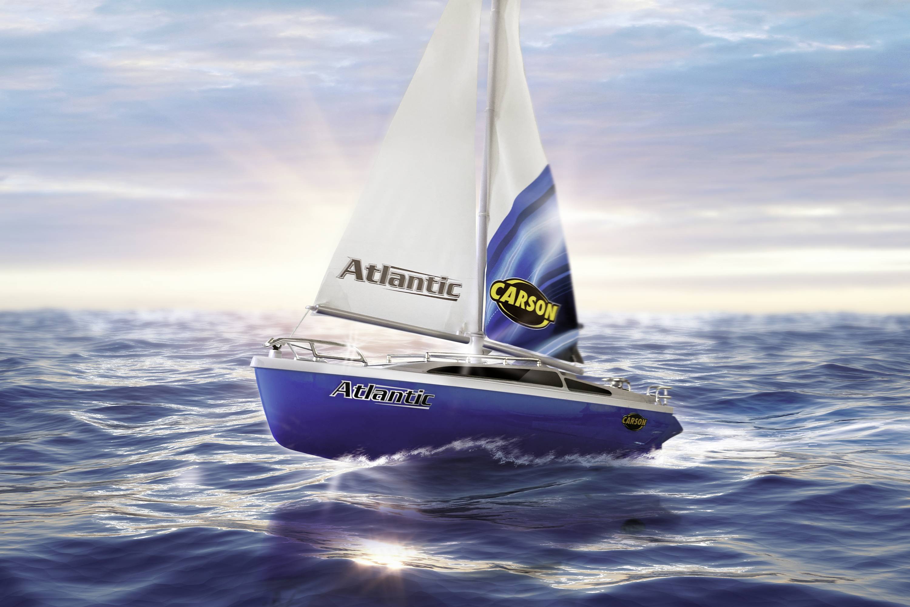 Carson Modellsport Atlantic RC Segelboot RtR 383 mm