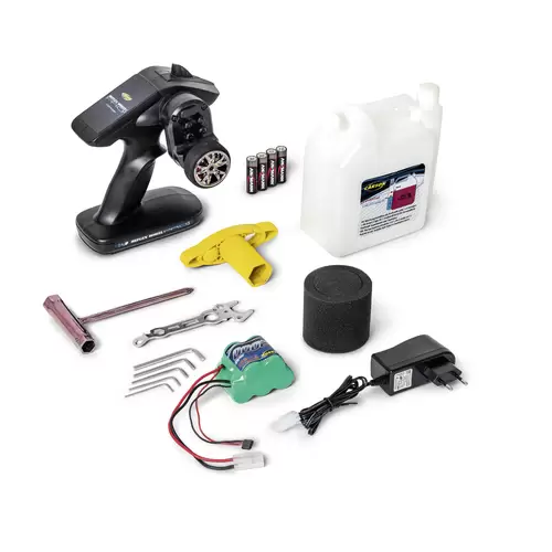 Carson Modellsport Wild GP Attack 1:5 RC Modellauto Benzin Buggy RtR 2,4GHz Carson Modellsport Wild GP Attack 1:5 RC Modellauto Benzin Buggy RtR 2,4GHz