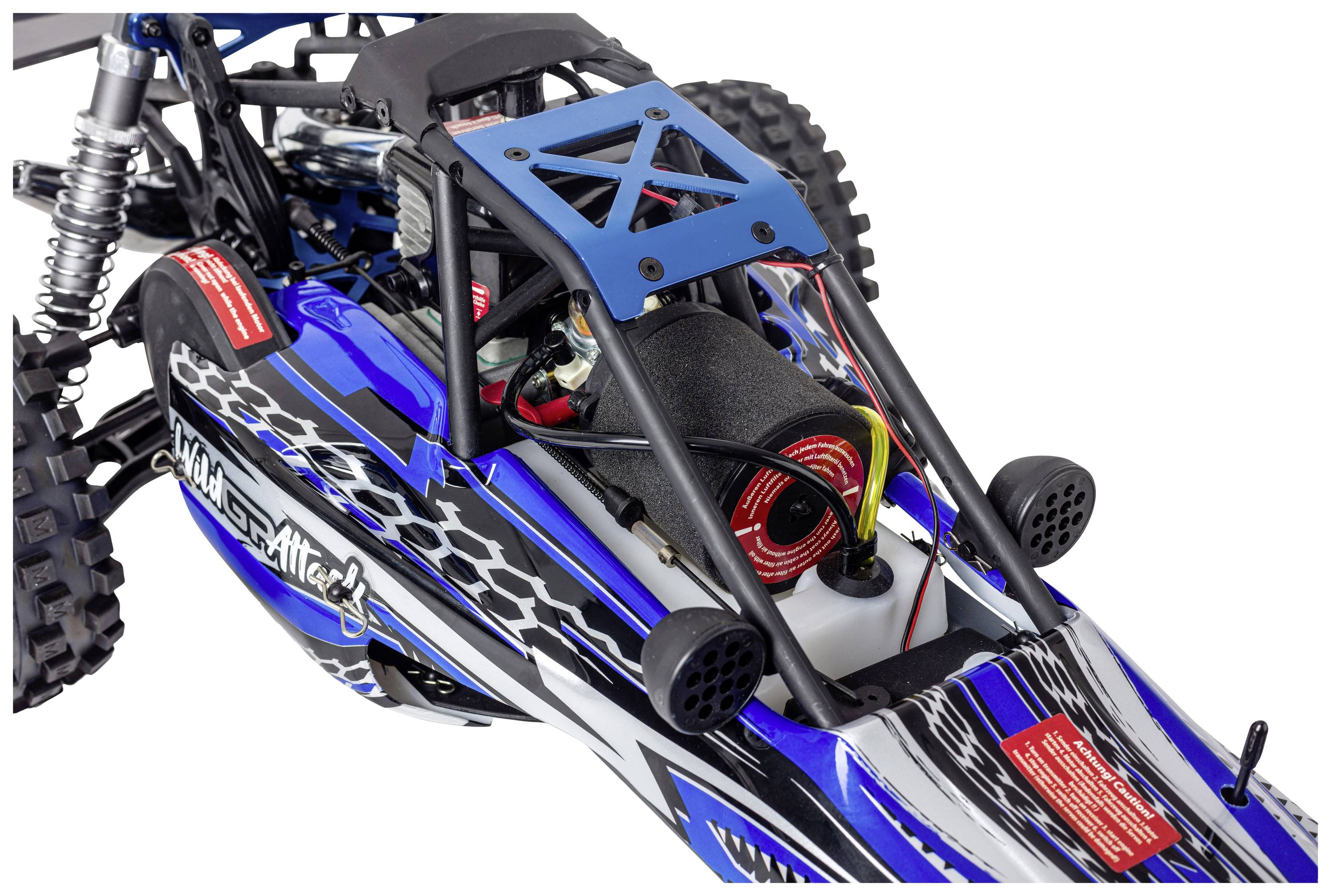 Carson Modellsport Wild GP Attack 1:5 RC Modellauto Benzin Buggy RtR 2,4GHz