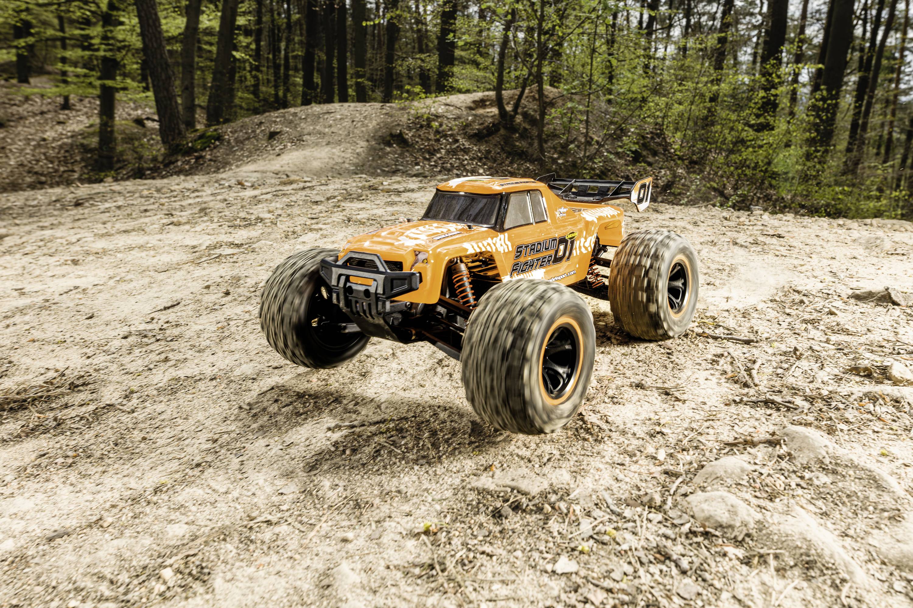 Carson Modellsport XS Stadium Fighter 1:10 RC Modellauto Elektro Monstertruck Allradantrieb (4WD) RtR 2,4 GHz