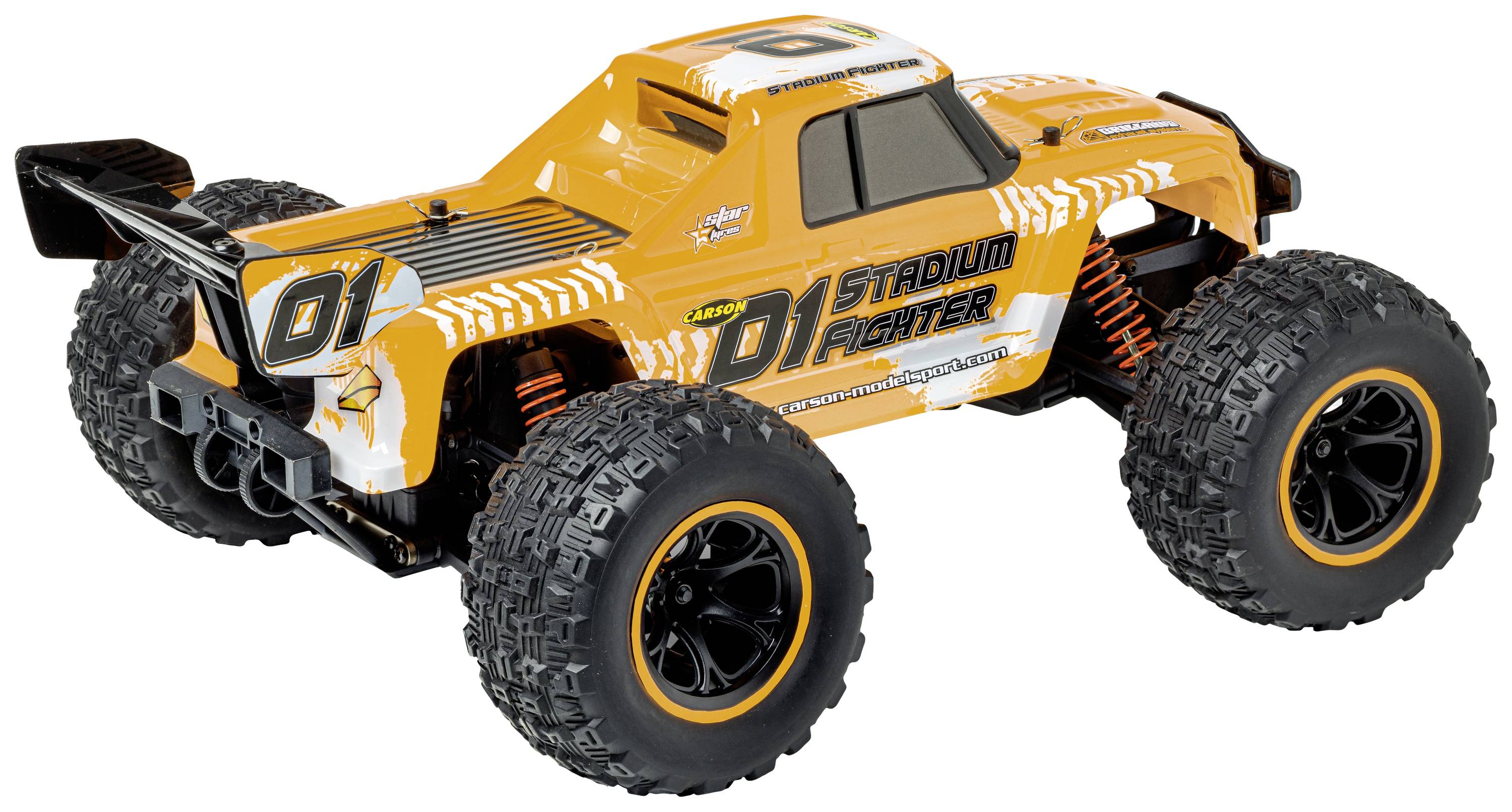 Carson Modellsport XS Stadium Fighter 1:10 RC Modellauto Elektro Monstertruck Allradantrieb (4WD) RtR 2,4 GHz