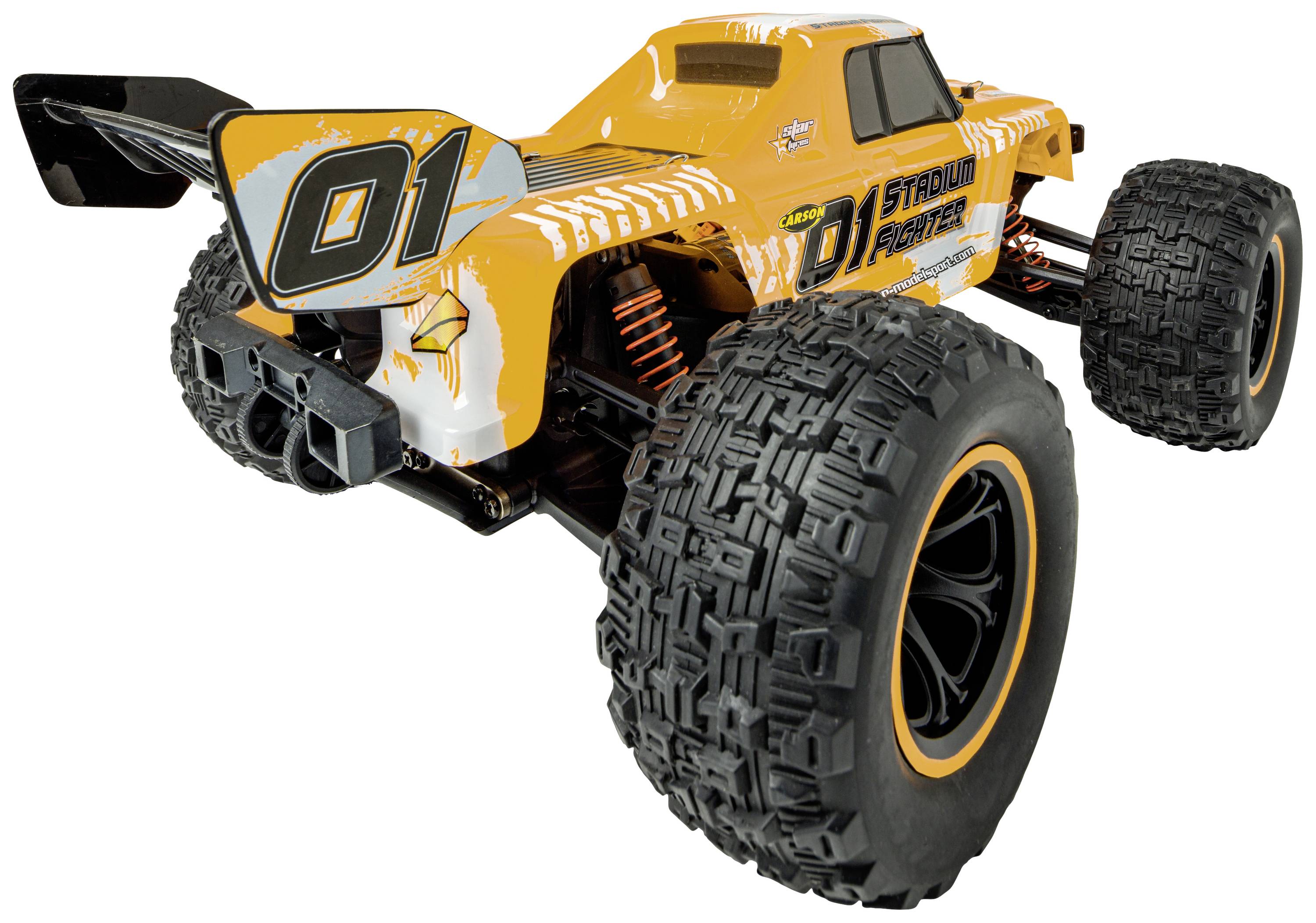 Carson Modellsport XS Stadium Fighter 1:10 RC Modellauto Elektro Monstertruck Allradantrieb (4WD) RtR 2,4 GHz