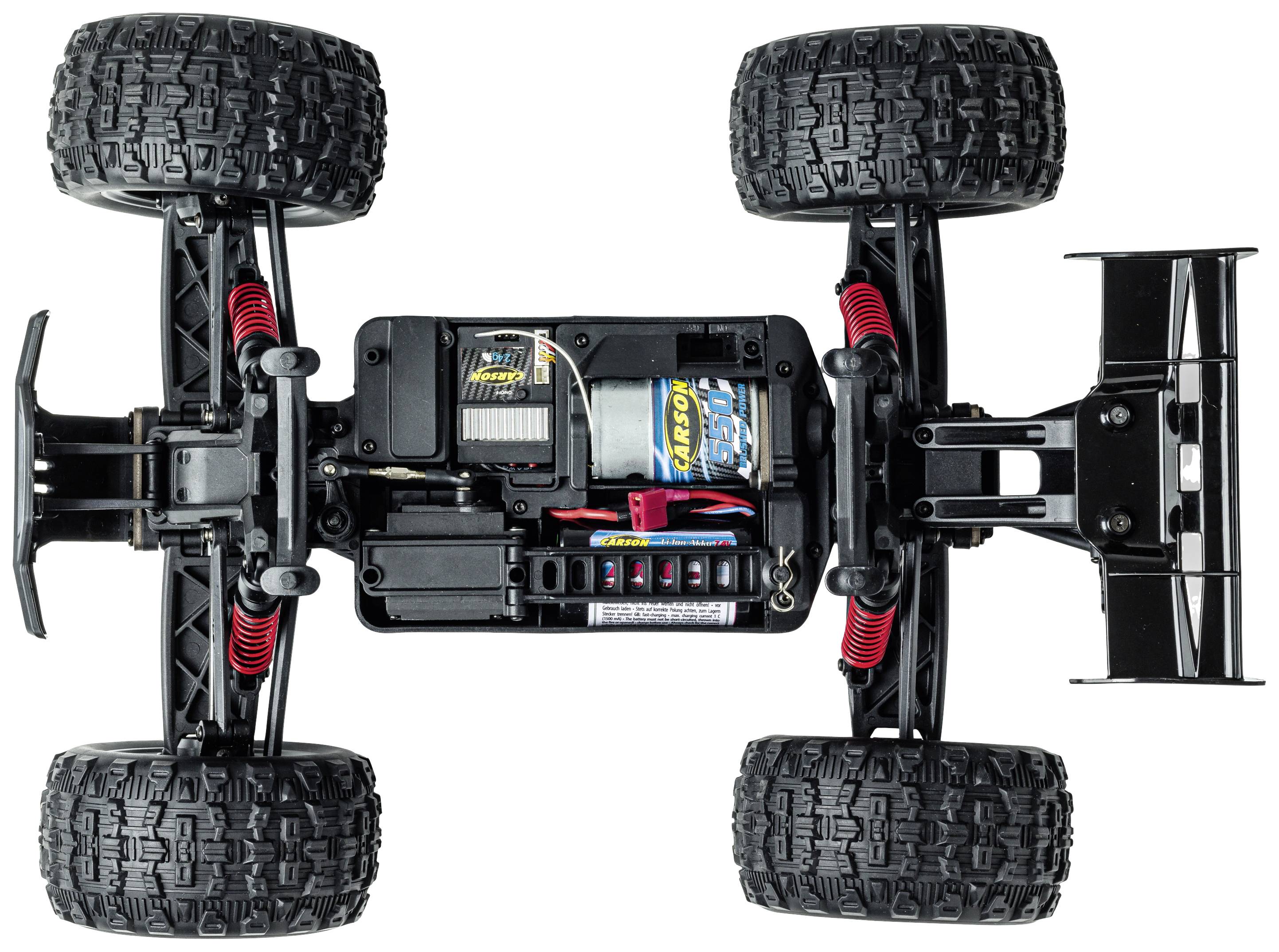 Carson Modellsport XS Stadium Fighter 1:10 RC Modellauto Elektro Monstertruck Allradantrieb (4WD) RtR 2,4 GHz