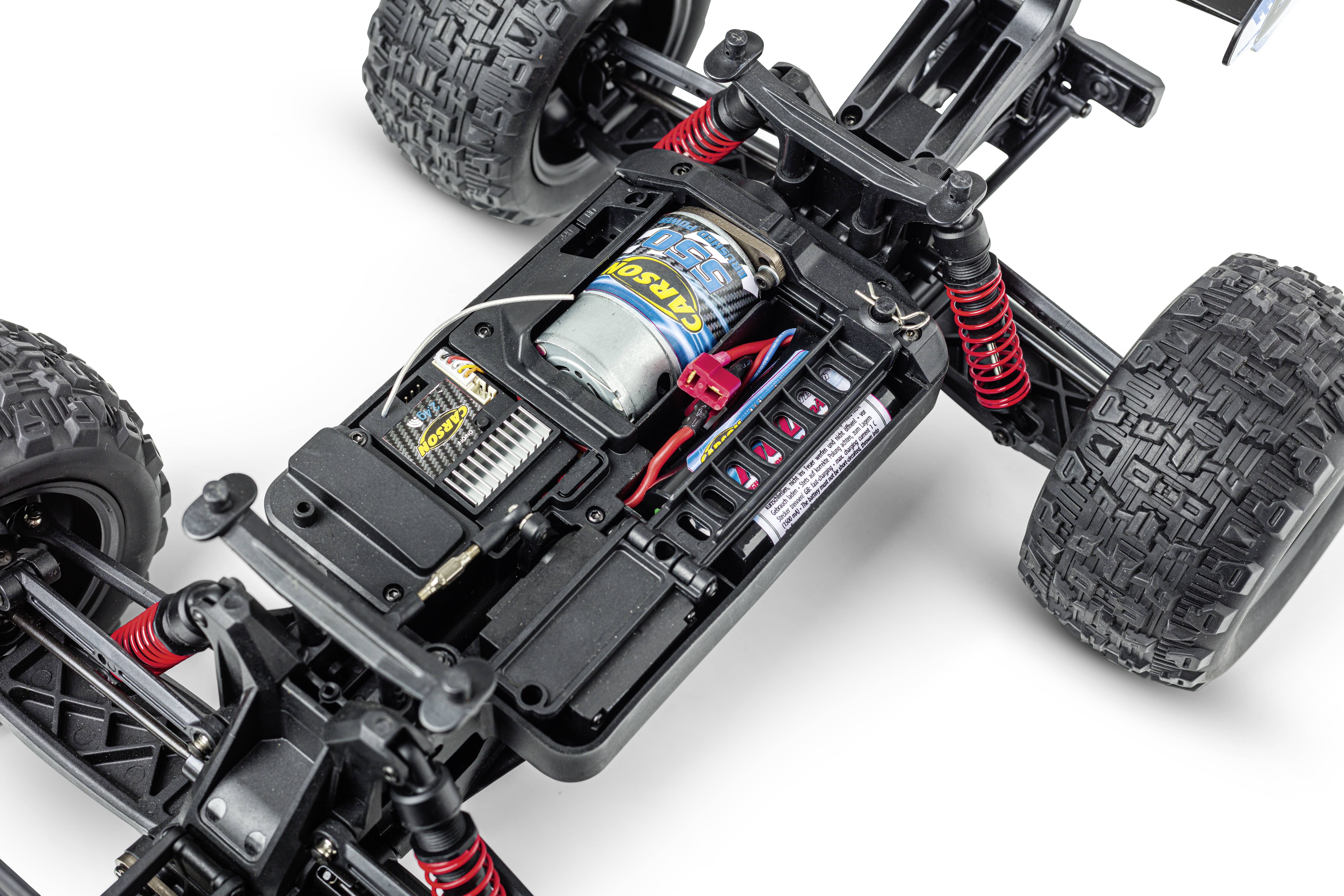 Carson Modellsport XS Stadium Fighter 1:10 RC Modellauto Elektro Monstertruck Allradantrieb (4WD) RtR 2,4 GHz