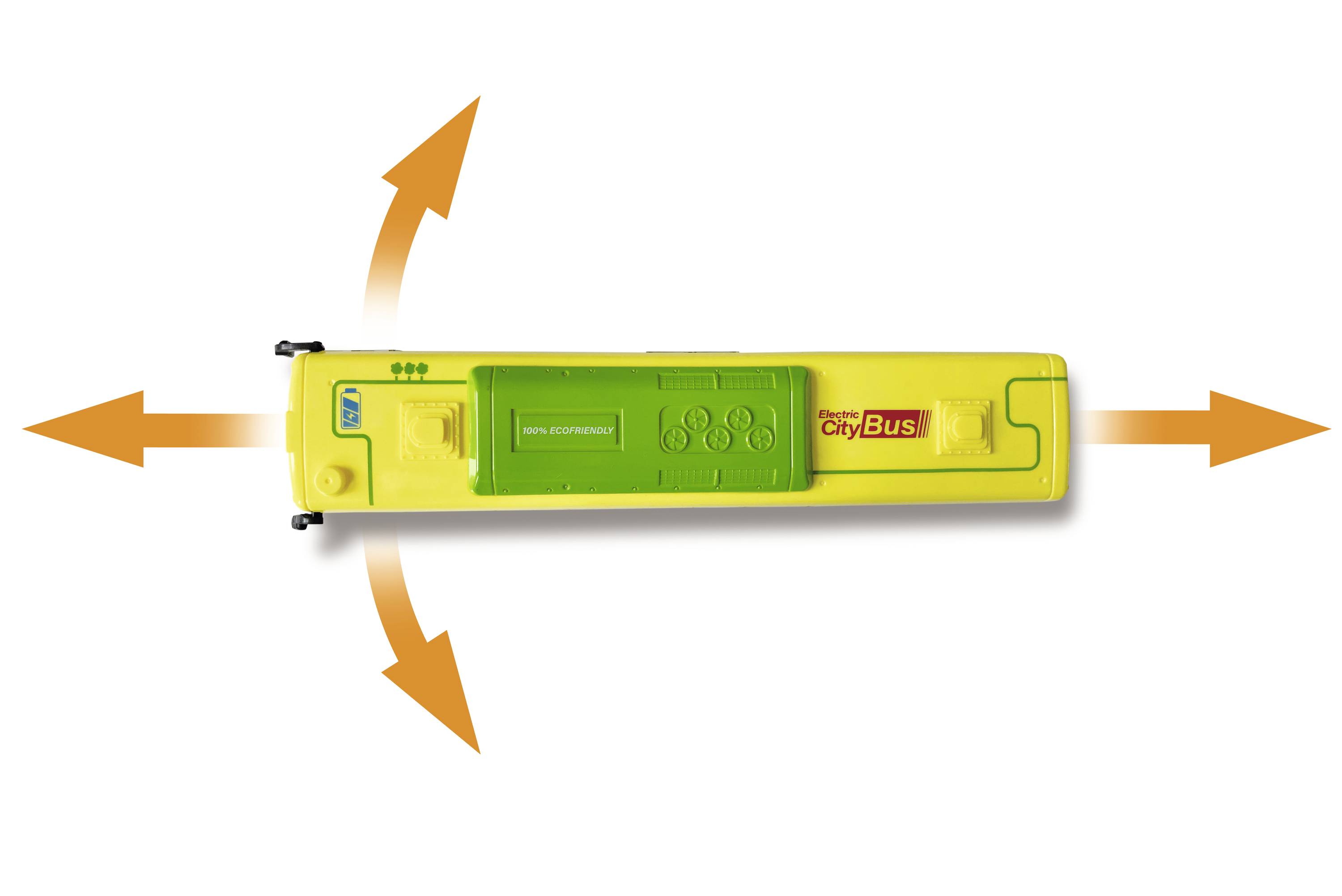 Carson Modellsport 500404282 City Bus RC Modellauto Elektro Bus