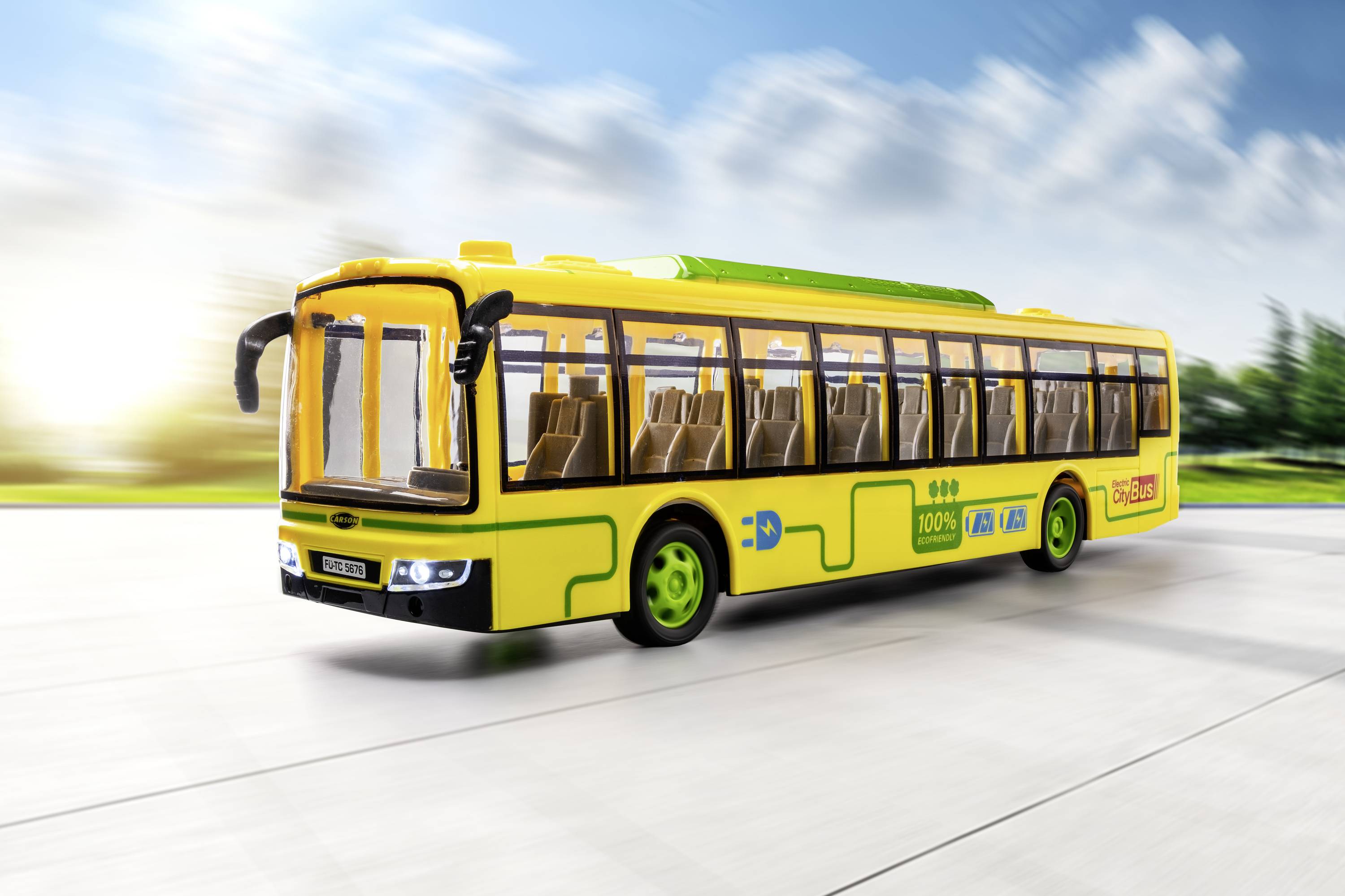 Carson Modellsport 500404282 City Bus RC Modellauto Elektro Bus