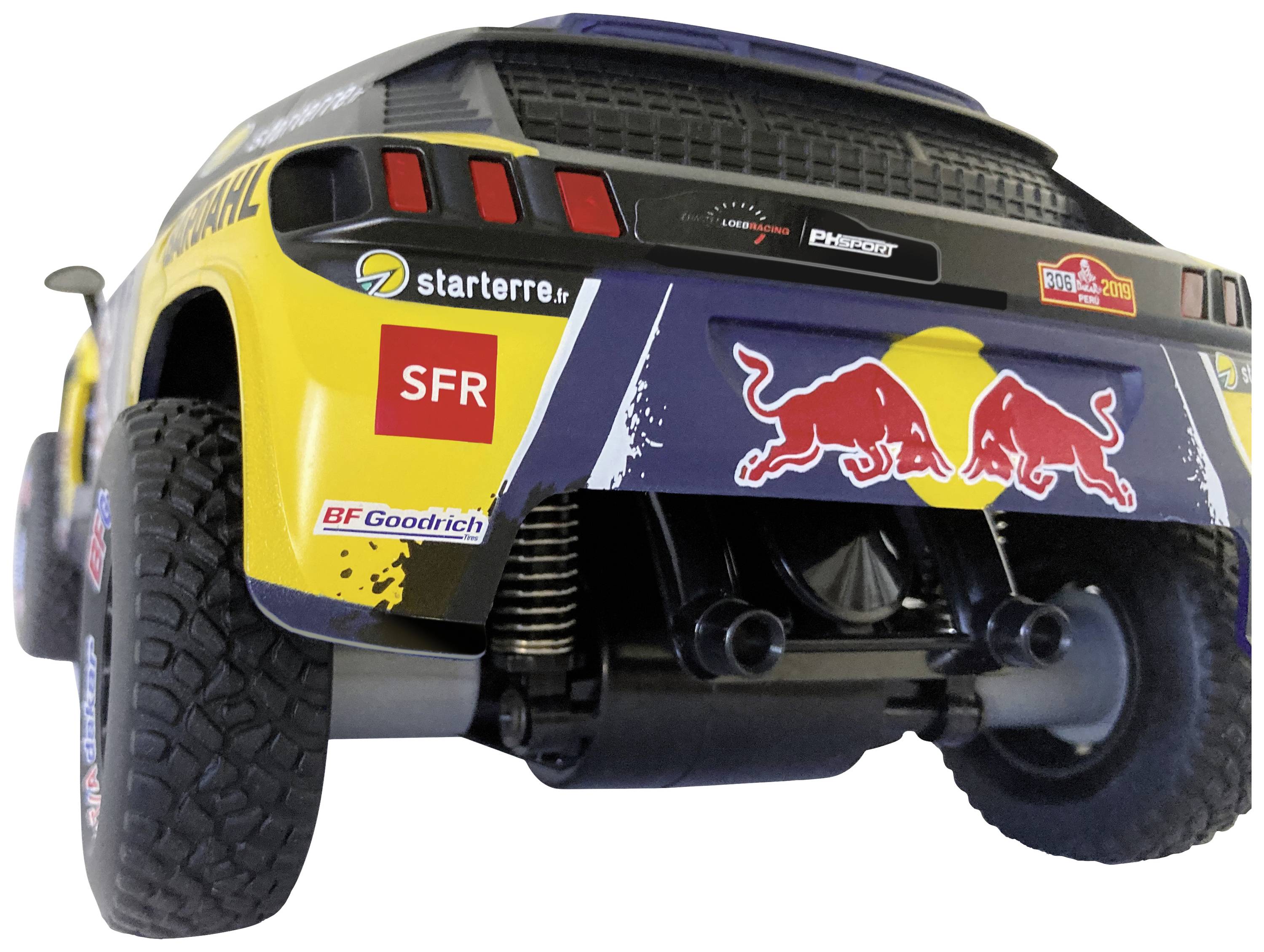 Carson Modellsport 500404311 Peugeot Rally 3008 DKR LOEB 1:16 RC Modellauto Elektro Rally