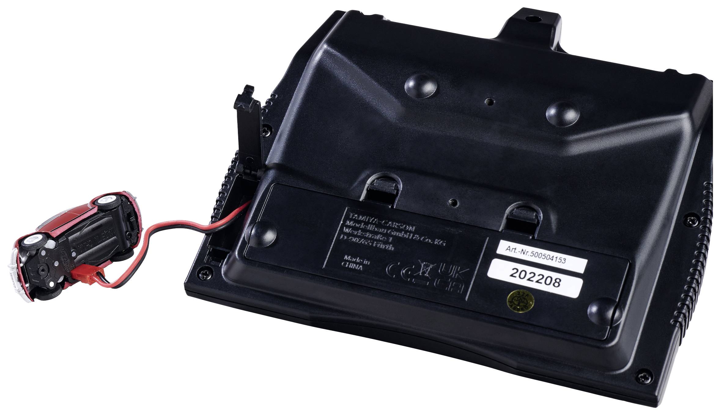 Carson Modellsport 500504147 Volkswagen Beetle 1:87 RC Modellauto Elektro Straßenmodell inkl. Akku, Ladegerät und Senderbatterien