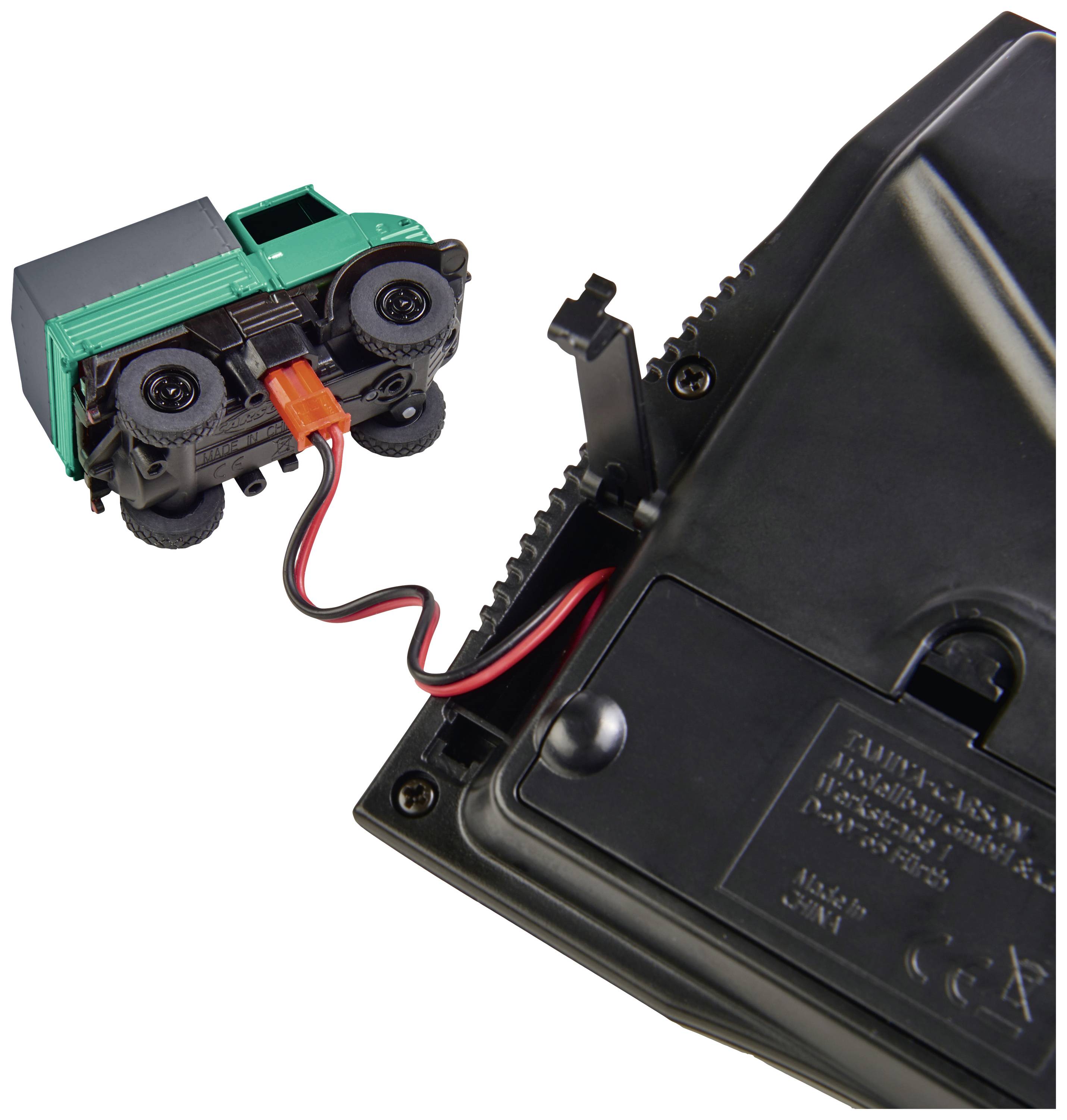 Carson Modellsport 500504165 MB Unimog Forst mit Hänger 1:87 RC Modell-LKW Elektro Straßenmodell