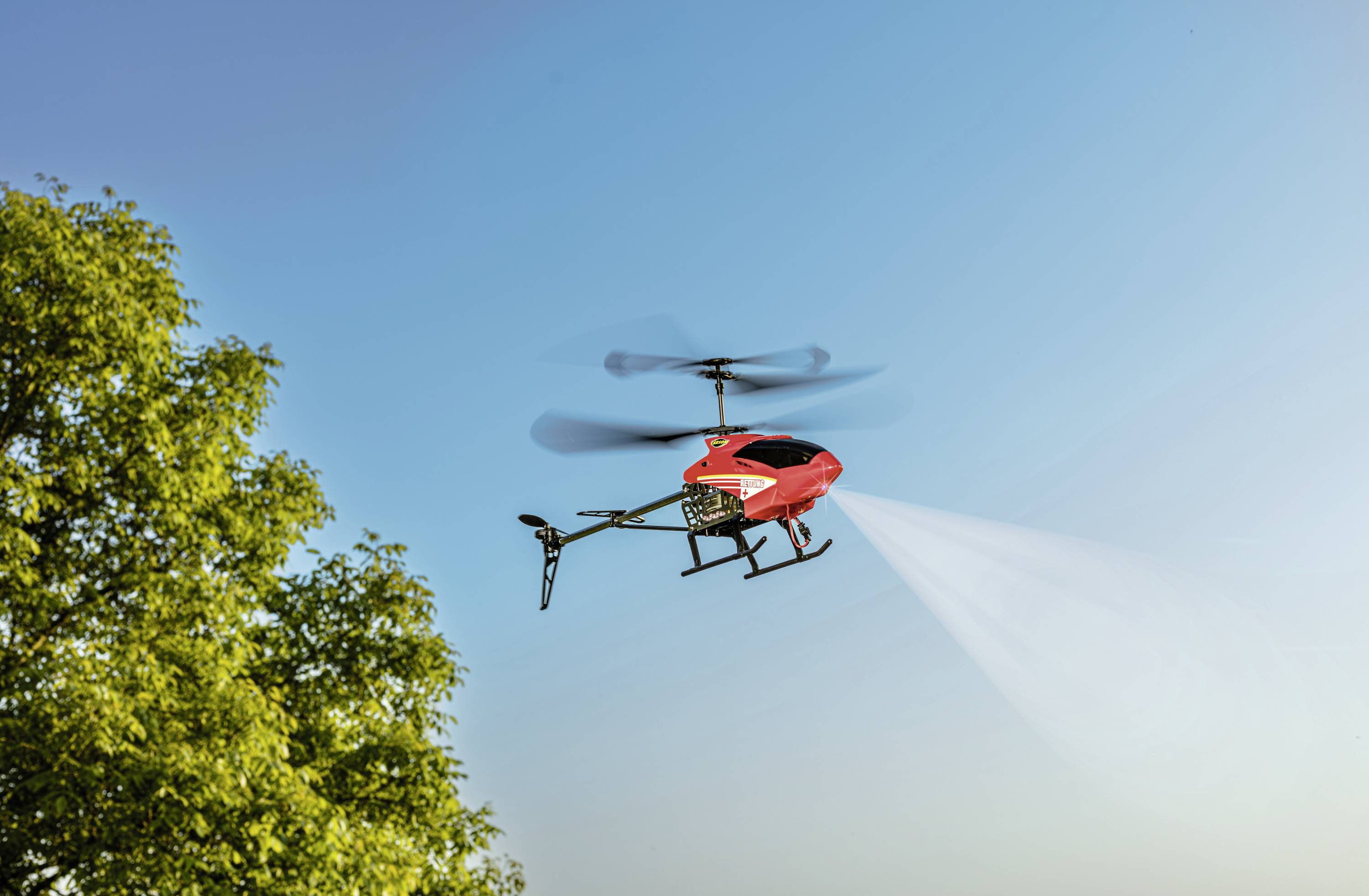 Carson Modellsport Easy Tyrann 670 Rescue RC Einsteiger Hubschrauber RtF