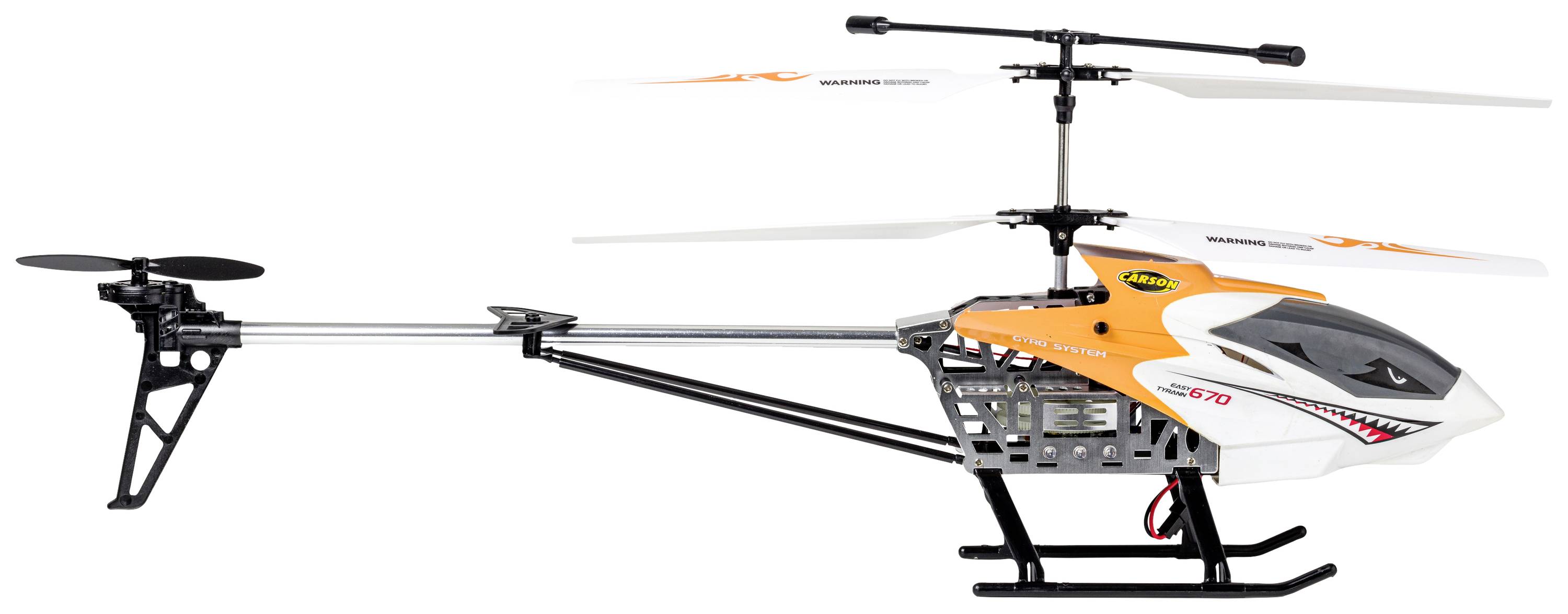 Carson Modellsport Easy Tyrann 670 RC Einsteiger Hubschrauber RtF