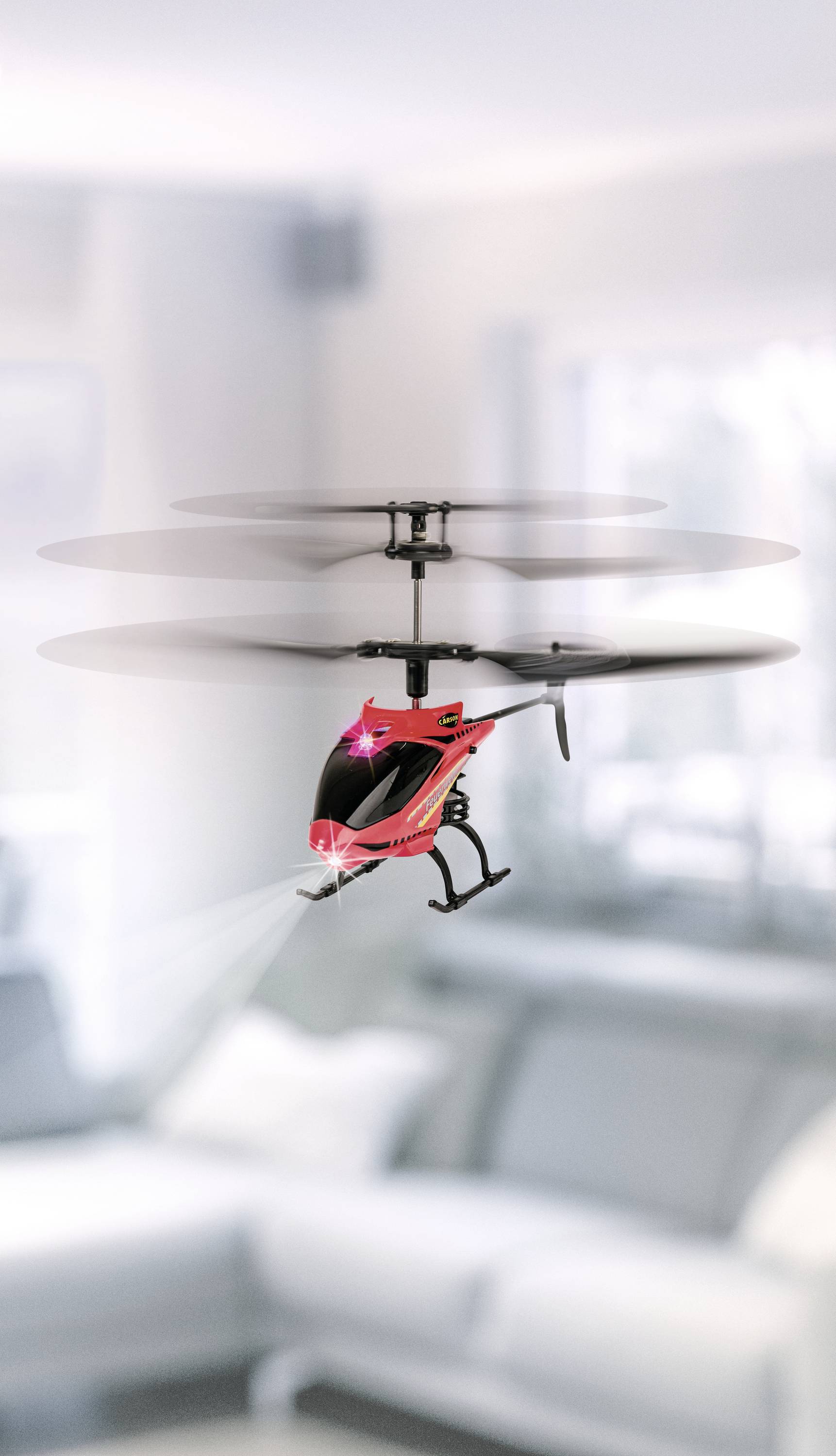 Carson Modellsport Fire Fighter Tyrann 230 RC Einsteiger Hubschrauber RtF