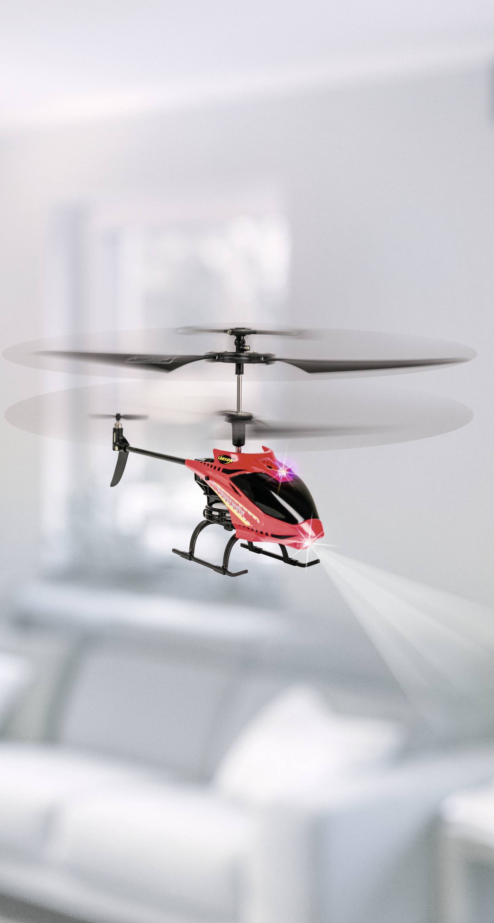 Carson Modellsport Fire Fighter Tyrann 230 RC Einsteiger Hubschrauber RtF