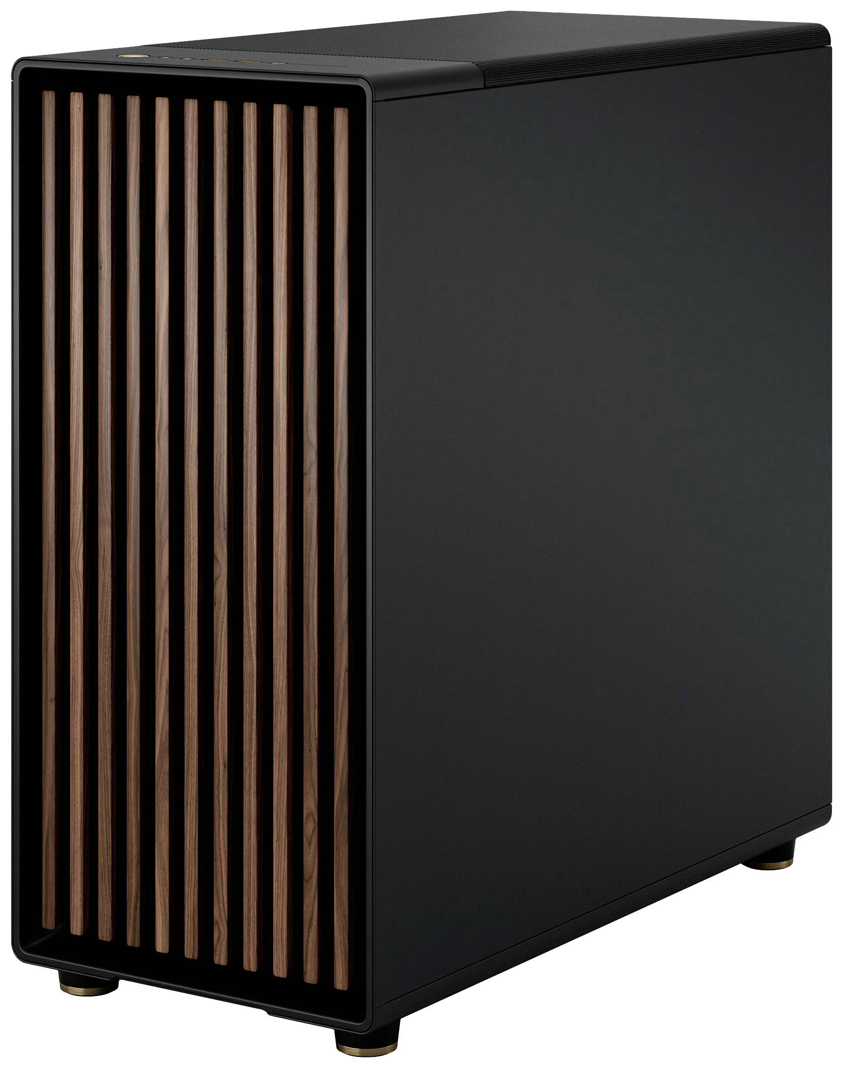 Fractal Design North XL Midi-Tower Gaming-Gehäuse Charcoal, Schwarz Staubfilter, 3 vorinstallierte Lüfter, Seitenfenster