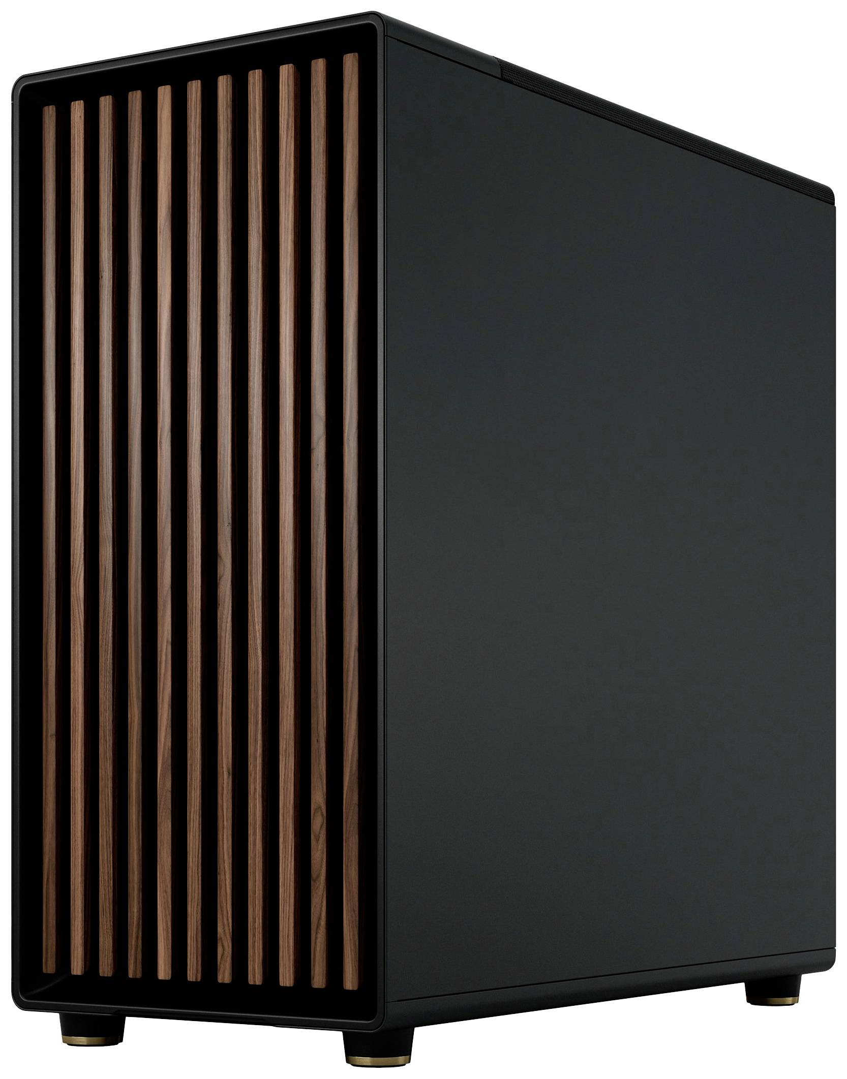 Fractal Design North XL Midi-Tower Gaming-Gehäuse Charcoal, Schwarz Staubfilter, 3 vorinstallierte Lüfter, Seitenfenster
