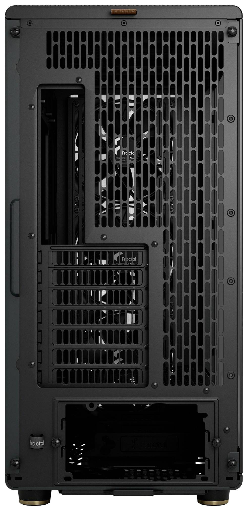 Fractal Design North XL Midi-Tower Gaming-Gehäuse Charcoal, Schwarz Staubfilter, 3 vorinstallierte Lüfter, Seitenfenster