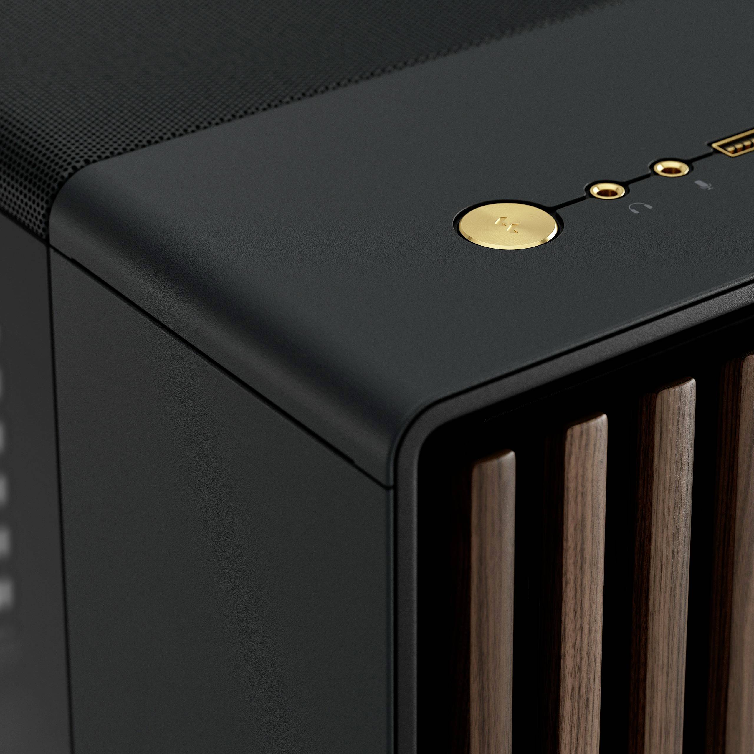 Fractal Design North XL Midi-Tower Gaming-Gehäuse Charcoal, Schwarz Staubfilter, 3 vorinstallierte Lüfter, Seitenfenster