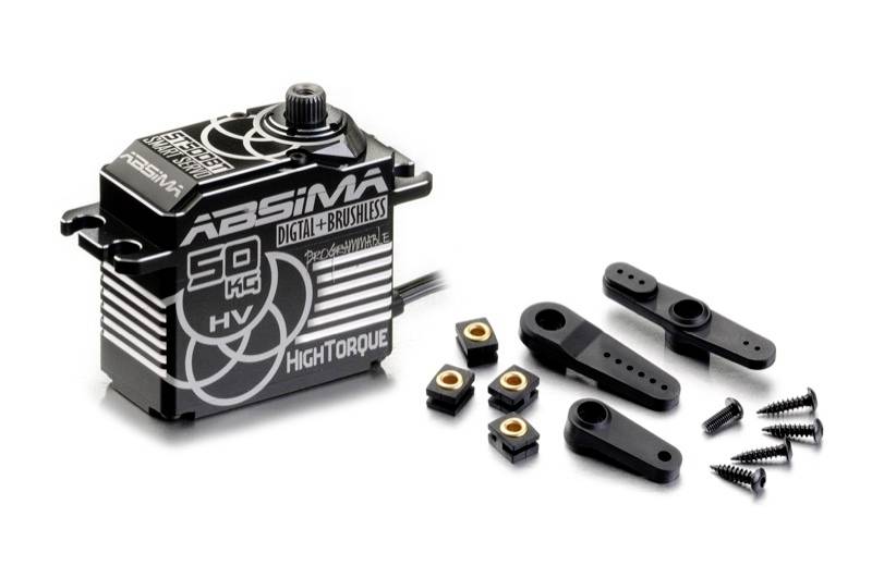 Absima Standard-Servo ST50DBT Digital-Servo Getriebe-Material: Aluminium