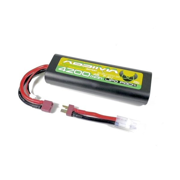 Absima Modellbau-Akkupack (LiPo) 7.4V 4500 mAh 25 C Hardcase T-Stecker Absima Modellbau-Akkupack (LiPo) 7.4V 4500 mAh 25 C Hardcase T-Stecker