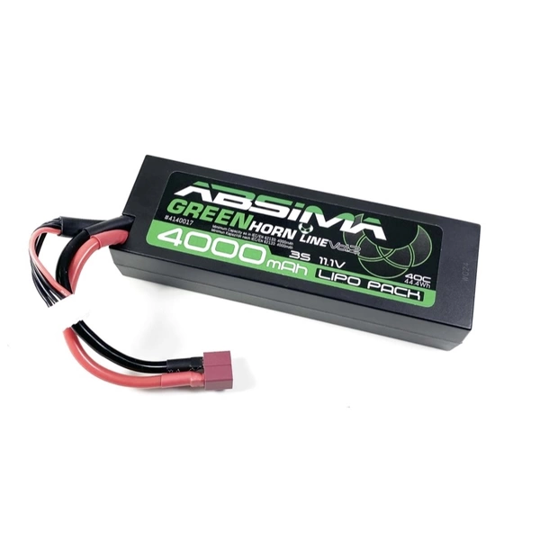 Absima Modellbau-Akkupack (LiPo) 11.1 V 4000 mAh 40 C Hardcase T-Stecker Absima Modellbau-Akkupack (LiPo) 11.1 V 4000 mAh 40 C Hardcase T-Stecker