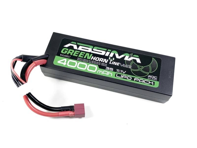 Absima Modellbau-Akkupack (LiPo) 11.1V 4000 mAh 40 C Hardcase T-Stecker