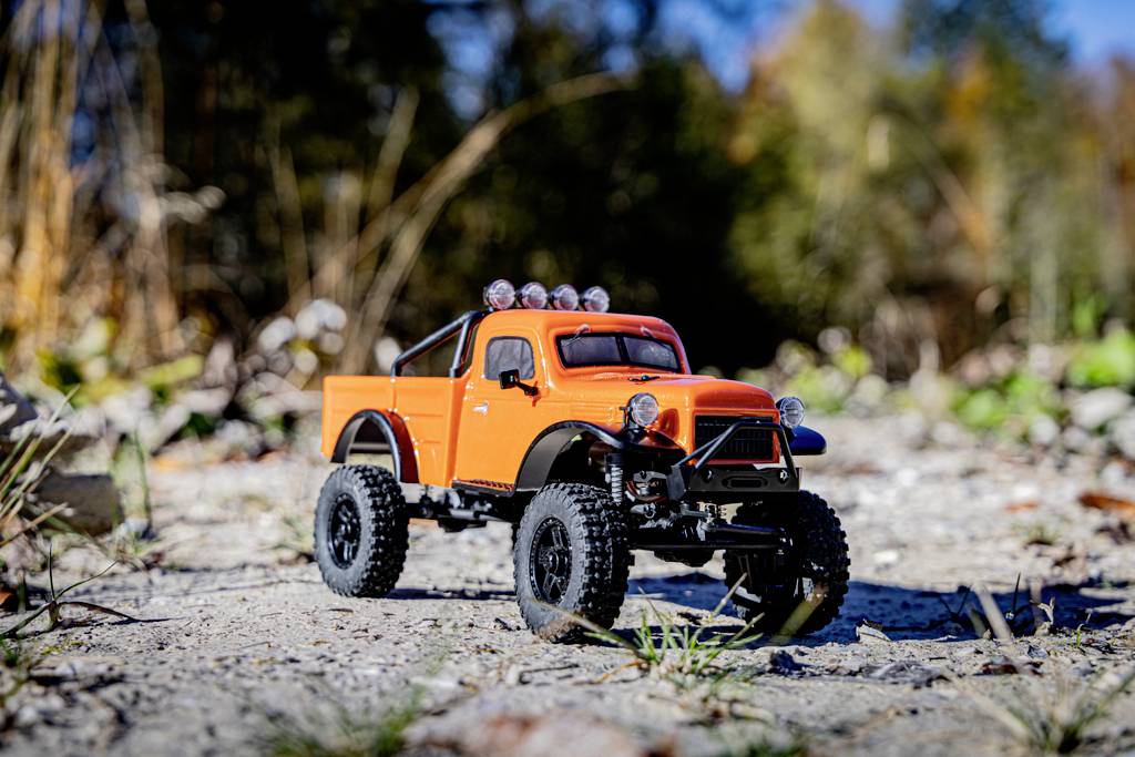 Absima Power Wagon V2 Brushed 1:18 RC Modellauto Elektro Crawler Allradantrieb (4WD) RtR 2,4GHz