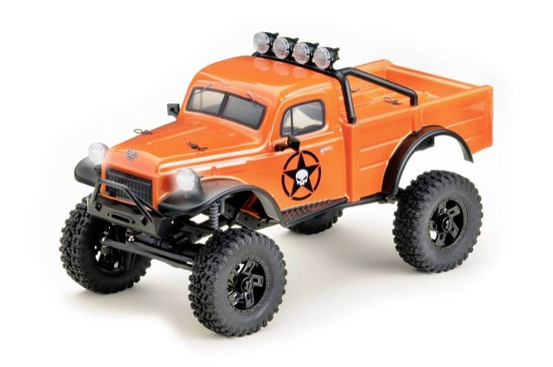 Absima Power Wagon V2 Brushed 1:18 RC Modellauto Elektro Crawler Allradantrieb (4WD) RtR 2,4GHz