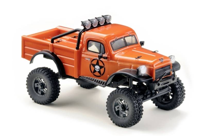 Absima Power Wagon V2 Brushed 1:18 RC Modellauto Elektro Crawler Allradantrieb (4WD) RtR 2,4GHz