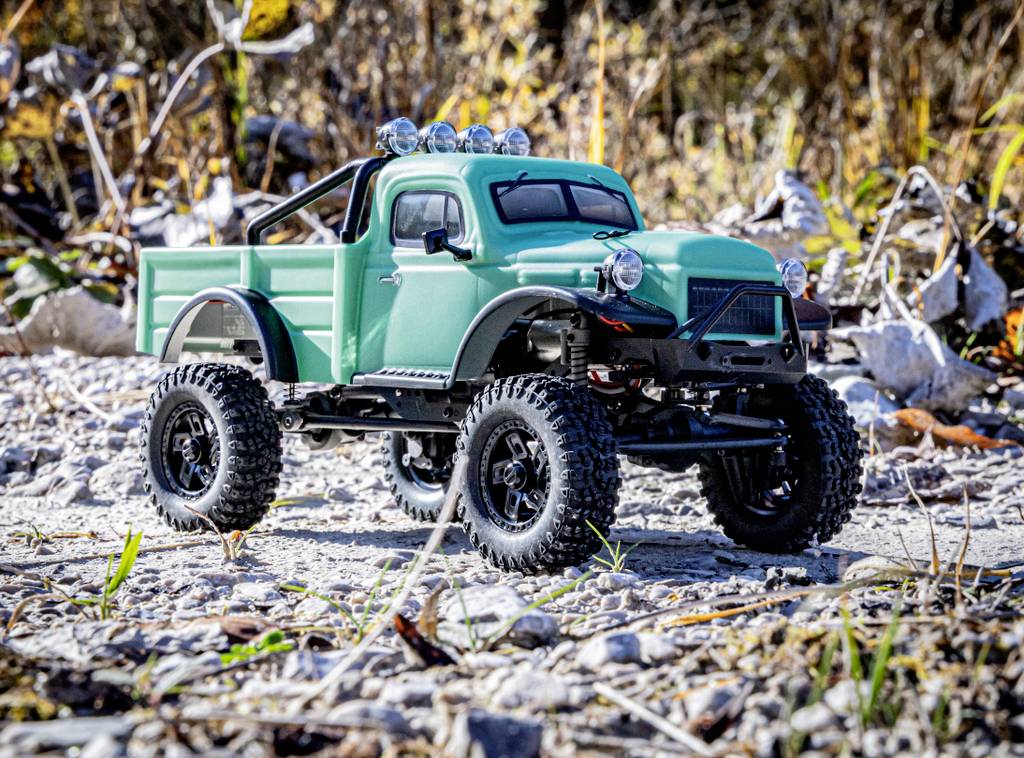 Absima Power Wagon V2 Brushed 1:18 RC Modellauto Elektro Crawler Allradantrieb (4WD) RtR 2,4GHz