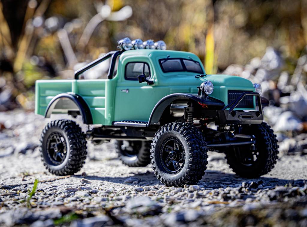 Absima Power Wagon V2 Brushed 1:18 RC Modellauto Elektro Crawler Allradantrieb (4WD) RtR 2,4GHz